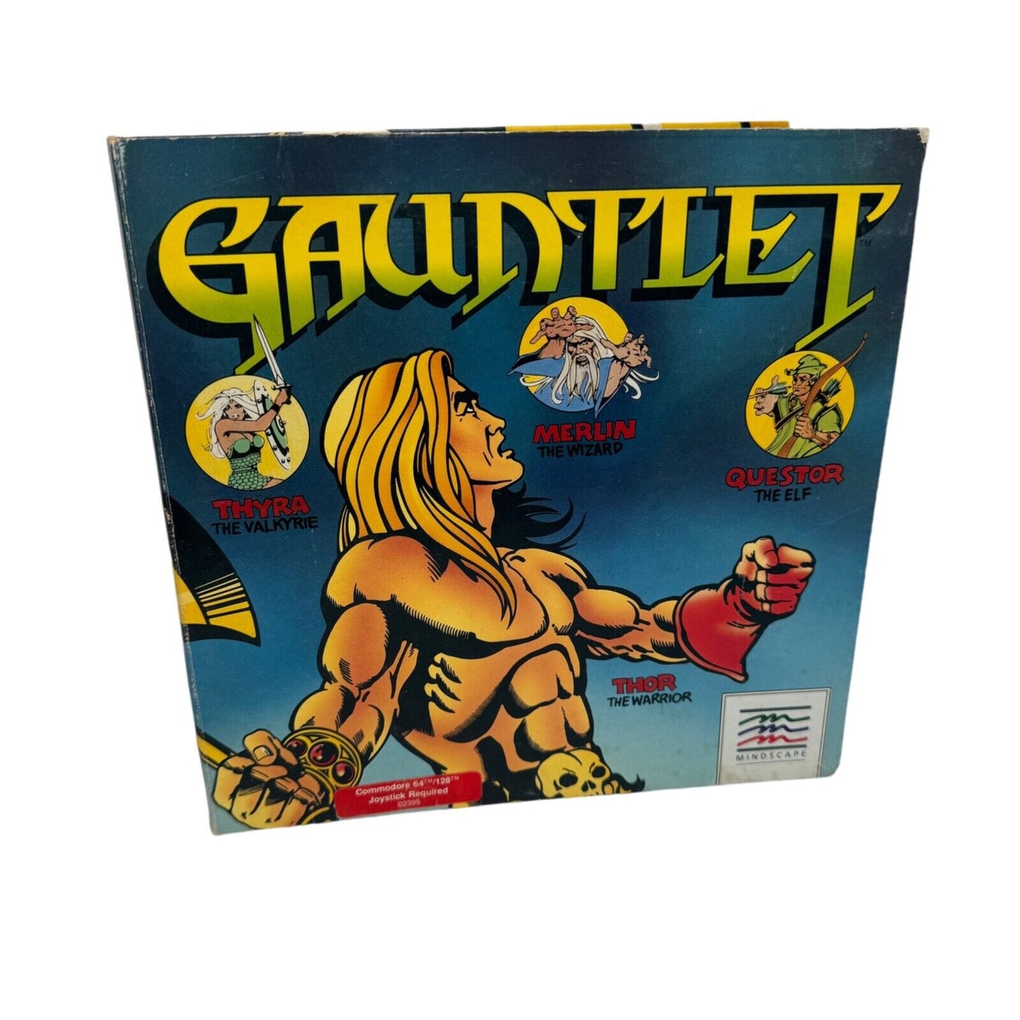 Gauntlet Commodore 64 VTG Dungeon Crawler RPG Game 5.25" Floppy