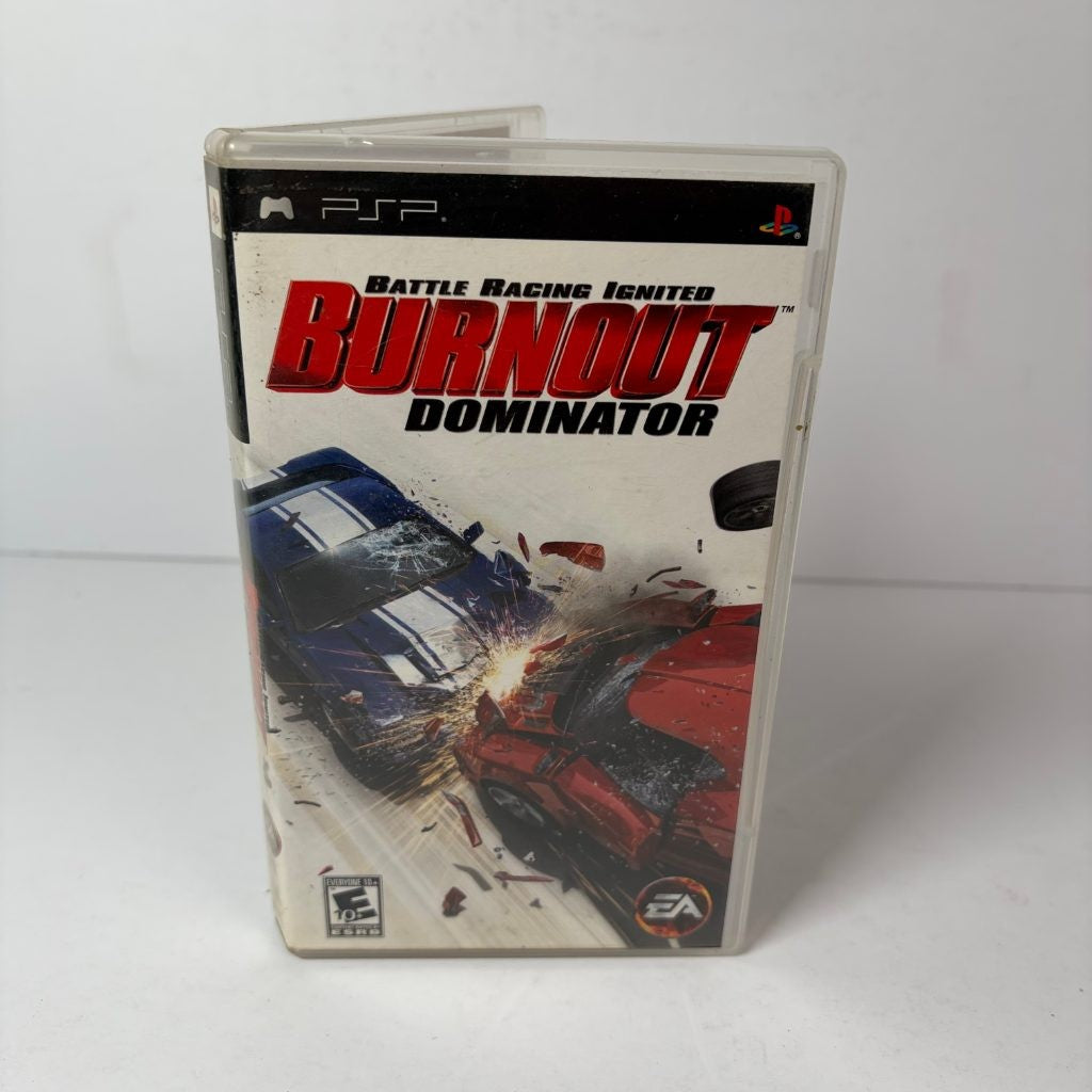 Burnout Dominator Sony PSP 2007 EA Racing Game Complete with Manual CIB
