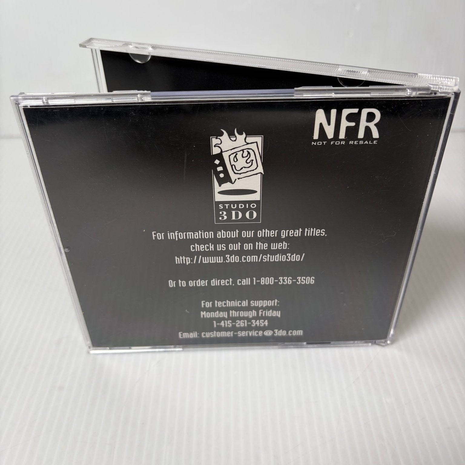 Star Fighter NFR Not For Resale PC Video Game Studio 3DO Flight Sim