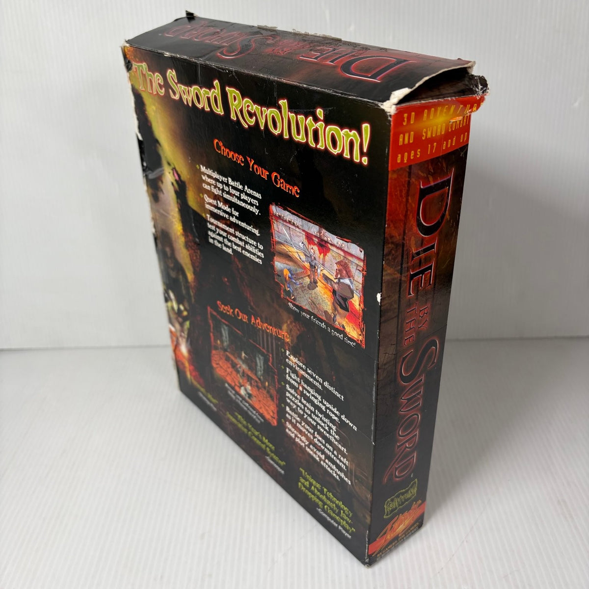 Die By The Sword PC Windows Video Game 3D Adventure Sword Combat Multiplayer