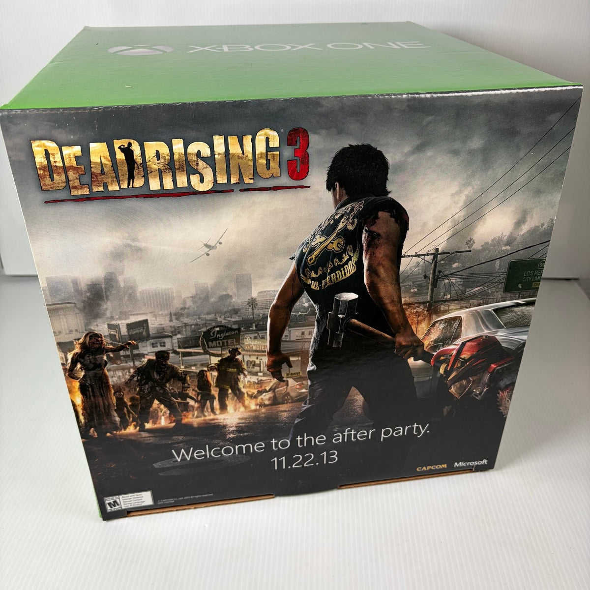 Xbox One Dead Rising 3 Release Day Store Display 12"x12" 11.22.13
