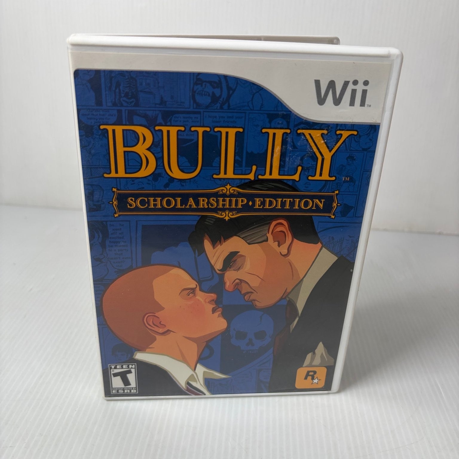 Bully Scholarship Edition Wii Game Open World Adventure Complete CIB w/ Poster