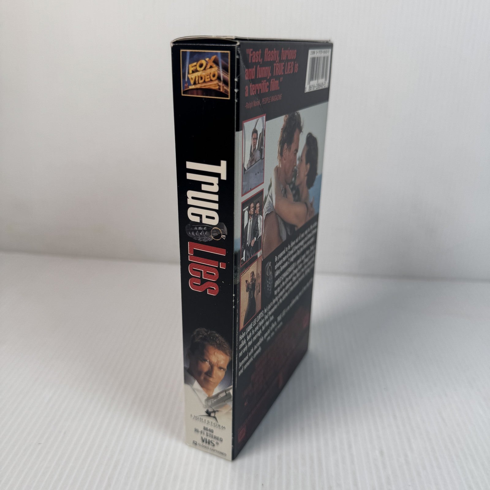 Vintage True Lies VHS 1994 Arnold Schwarzenegger Jamie Lee Curtis Action Movie