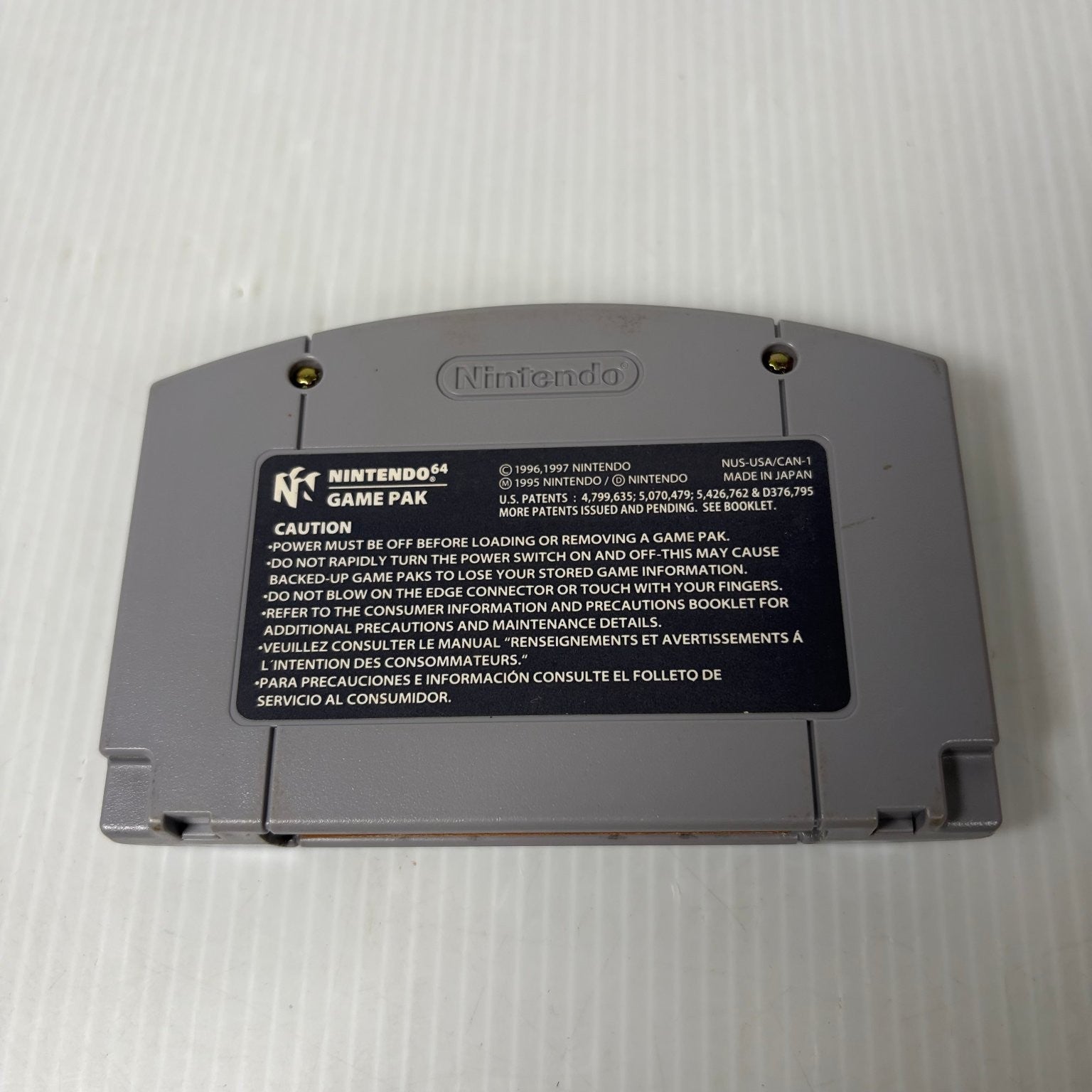 Pokémon Stadium Nintendo 64 N64 Video Game Battle Strategy Authentic Cartridge