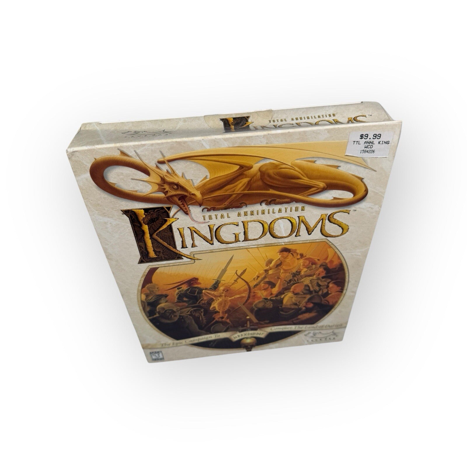 Total Annihilation Kingdoms Strategy RTS Big Box PC Game Sealed In Open Box