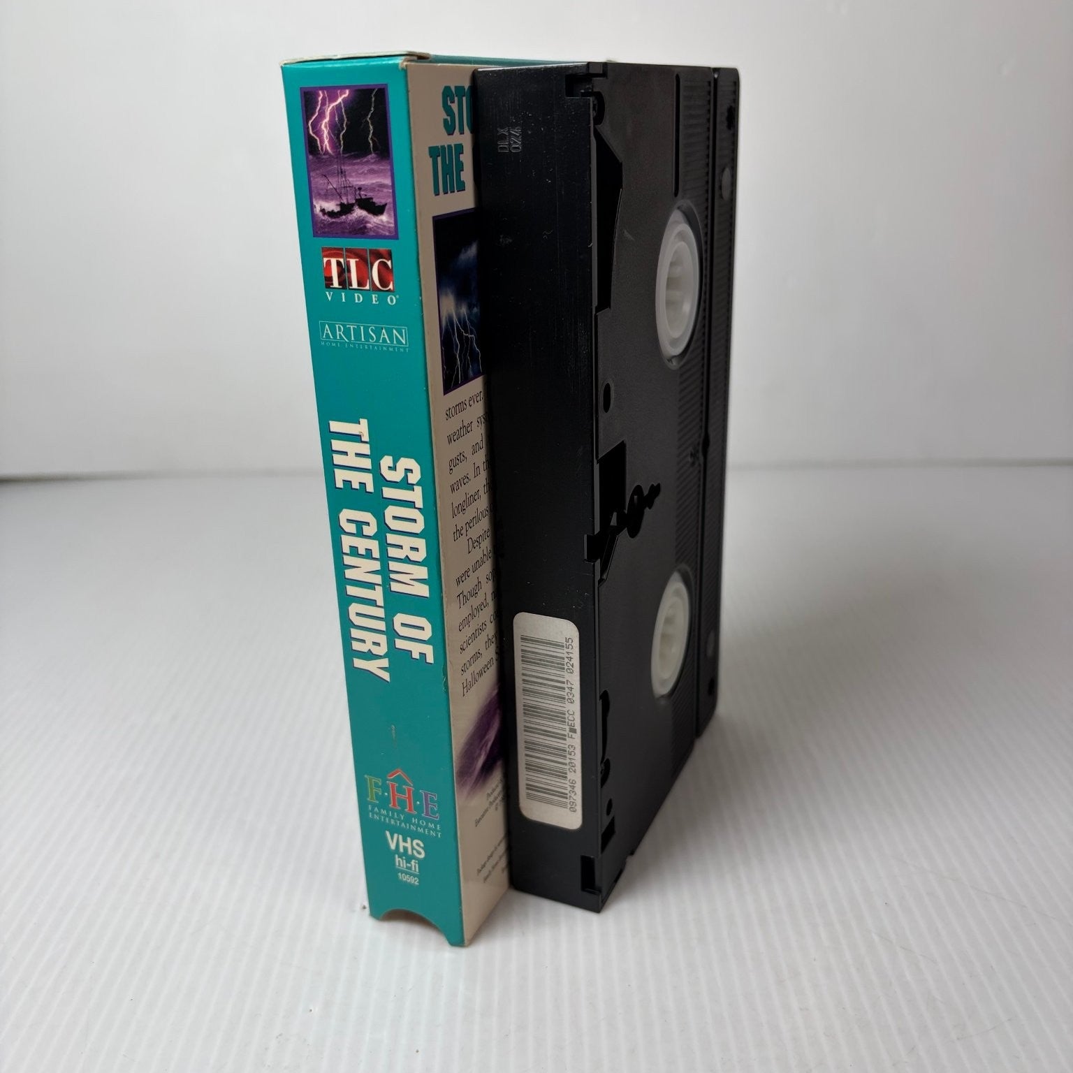 Storm of the Century VHS 2002 Documentary Disaster TLC Artisan FHE