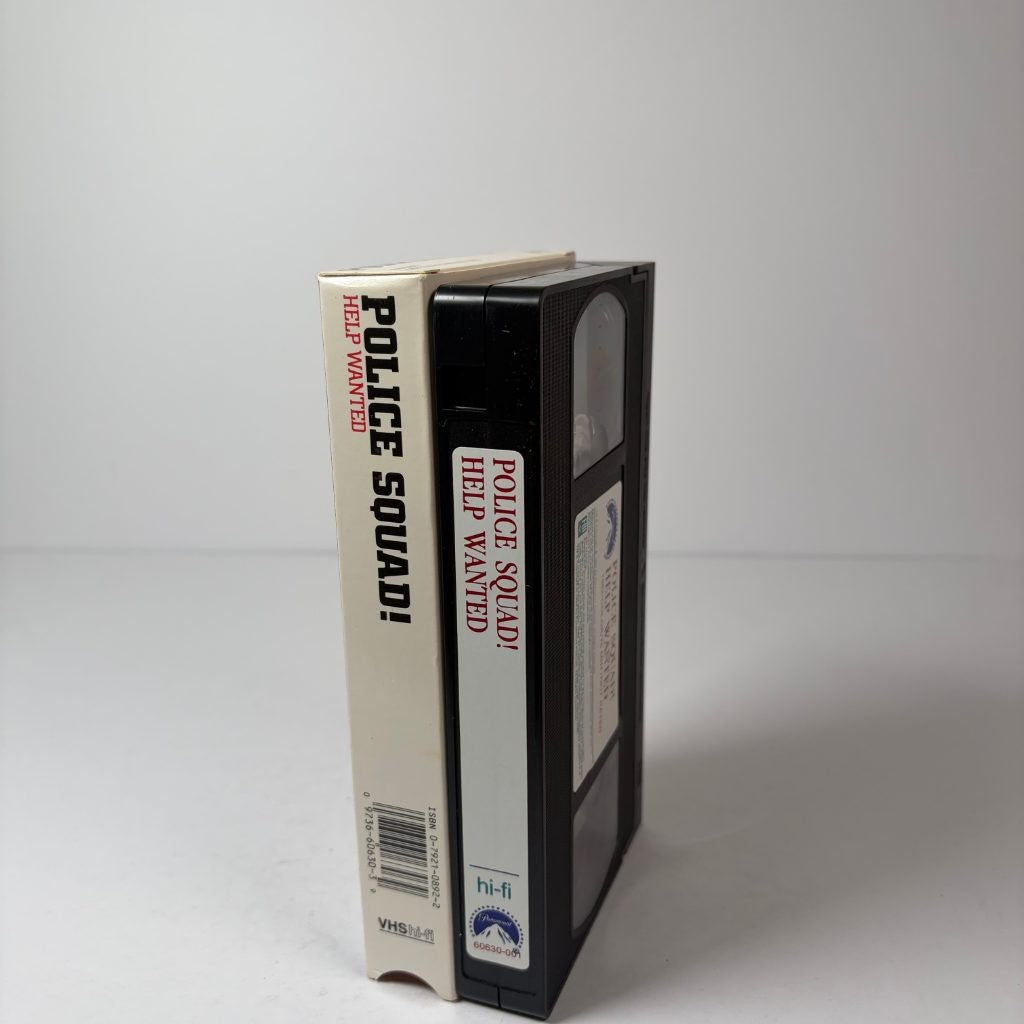 Police Squad! Help Wanted VHS Leslie Nielsen Paramount Naked Gun TV Series
