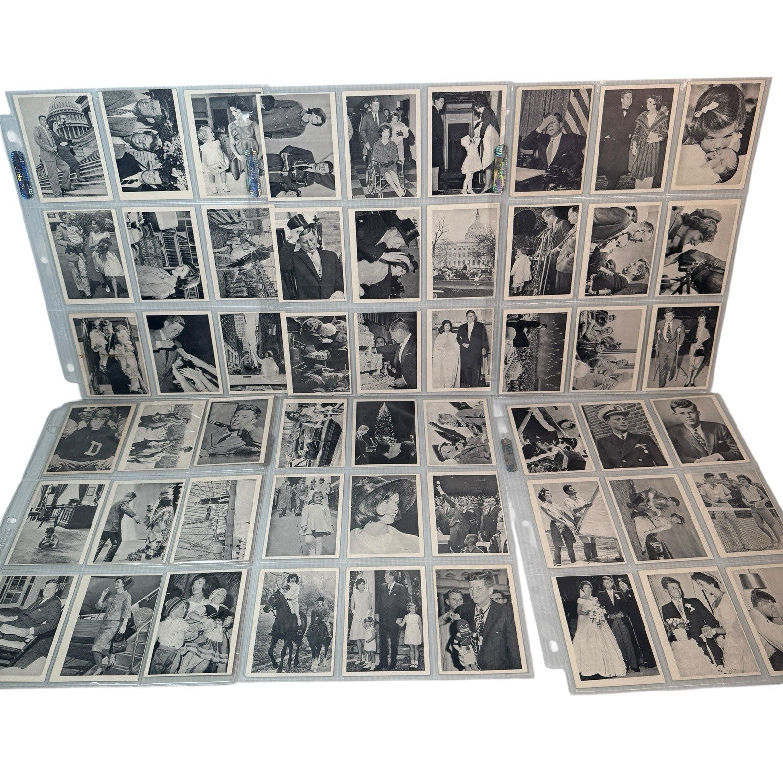 Vintage John F Kennedy JFK 100+ Rosan Trading Cards 1963 Near Complete W/ Extras