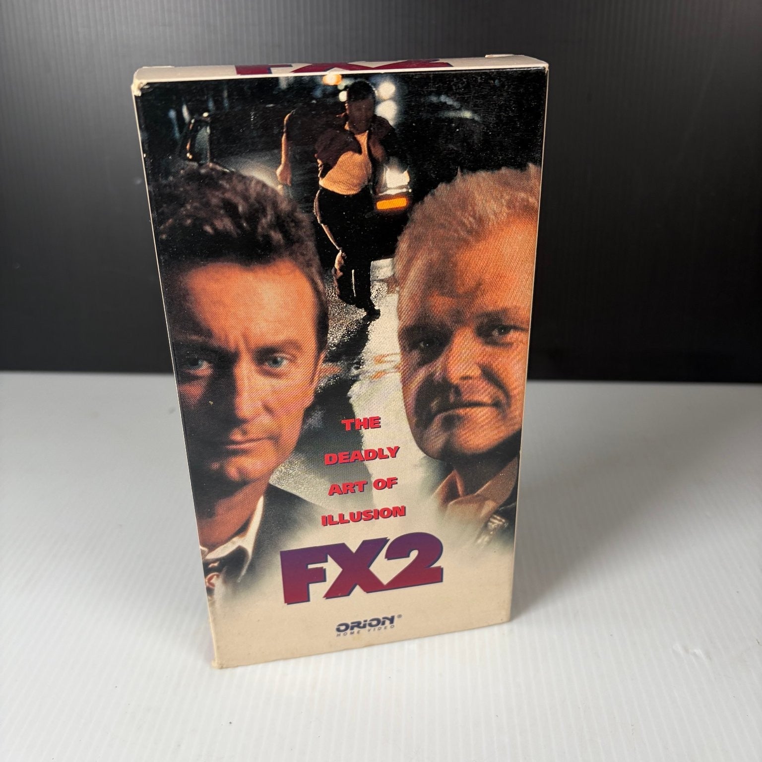 FX2 VHS 1991 Crime Thriller Original Release Orion Home Video