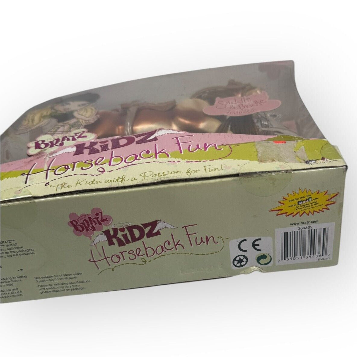 MGA Bratz Kidz Bellefire Horse Horseback Fun New in Worn Box