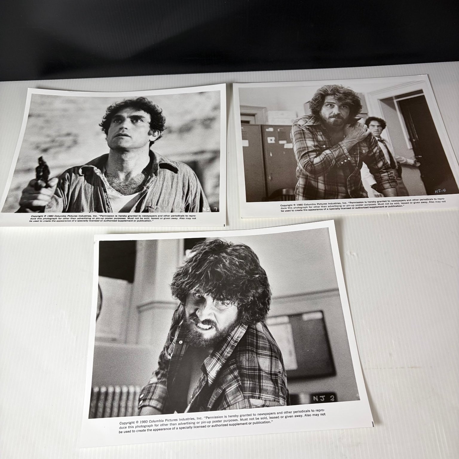 Vintage 1980 Night of the Juggler Press Kit Photo Lot 11 Columbia Pictures