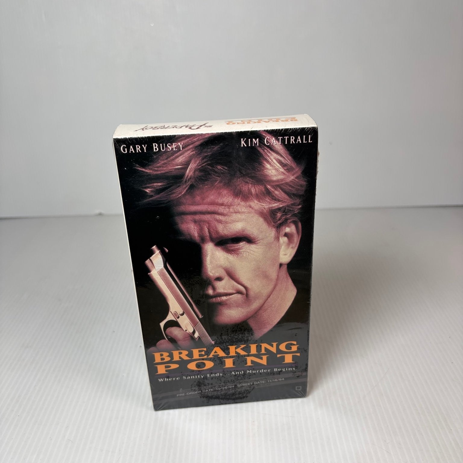 Breaking Point / The Paperboy VHS 1994 Thriller Horror Double Feature Sealed