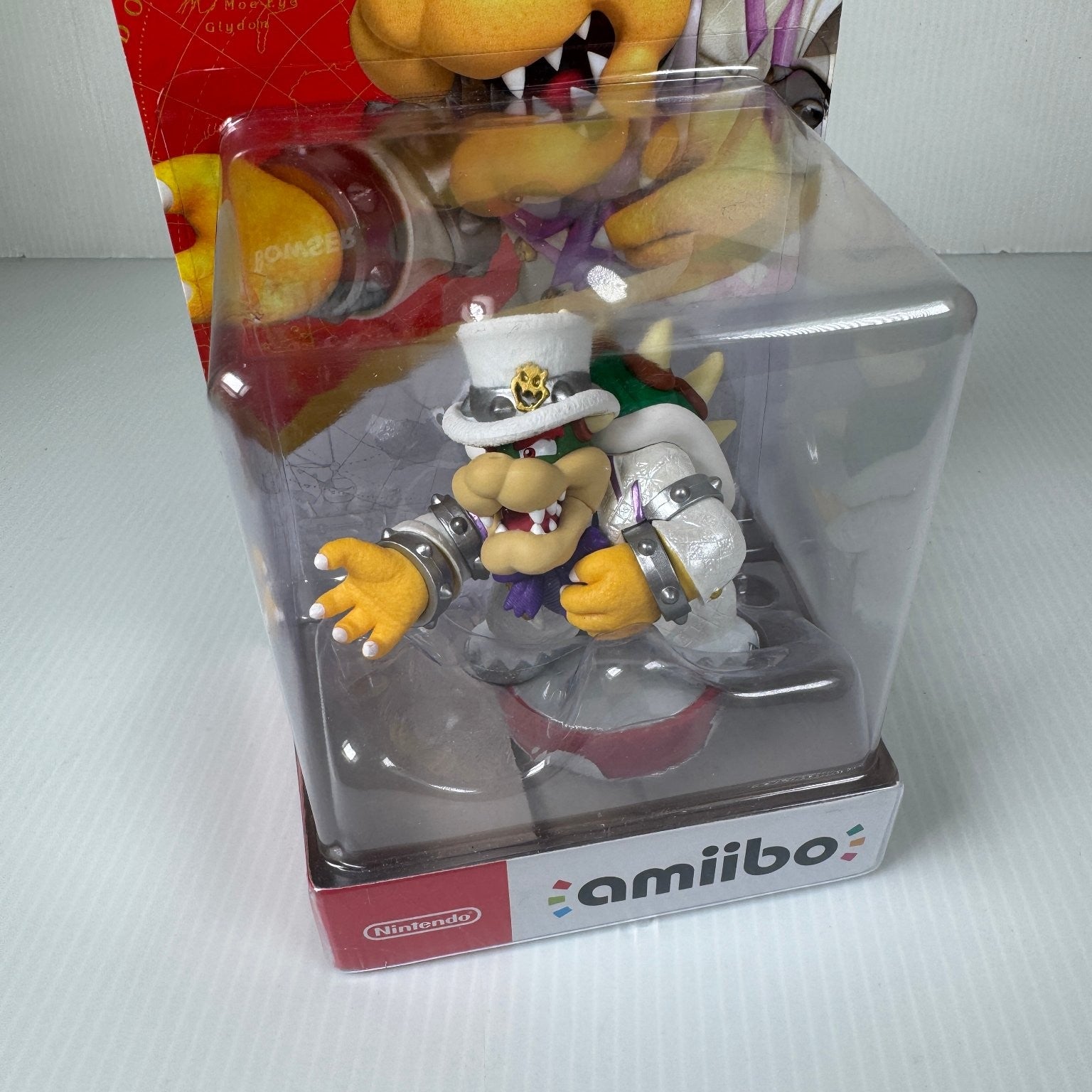 Nintendo Super Mario Odyssey Wedding Bowser Amiibo Figure for Switch Wii U 3DS