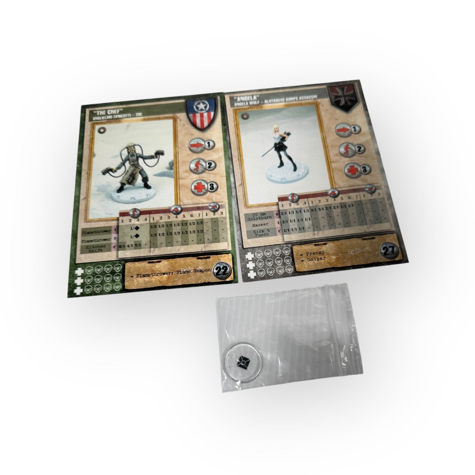 Dust Tactics Operation Cerberus Campaign Expansion INCOMPLETE Set w/ Miniatures