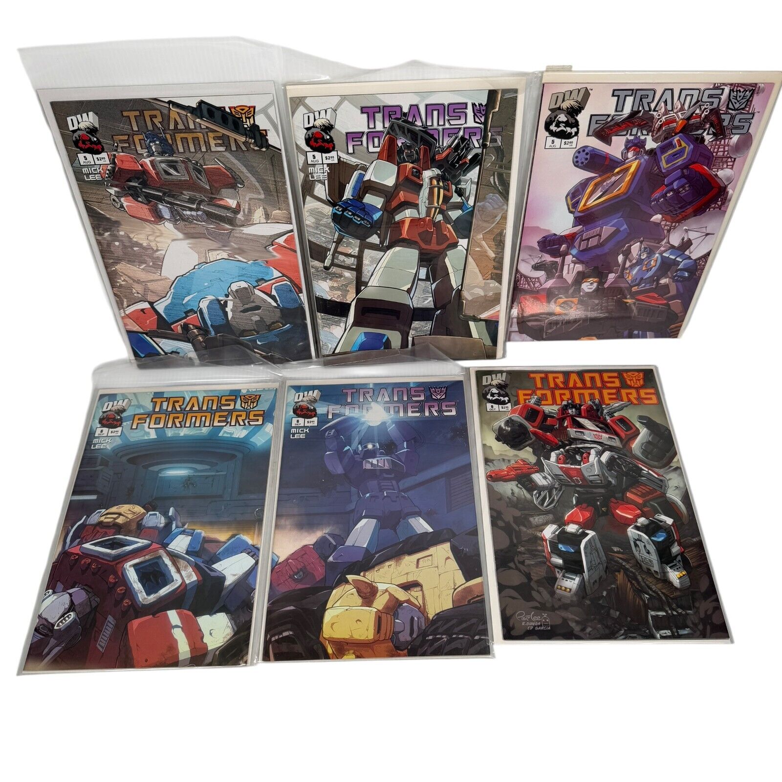 Transformers Generation One Vol. 2 Lot of 12 Variants #1, #3-6 Dreamwave Comics