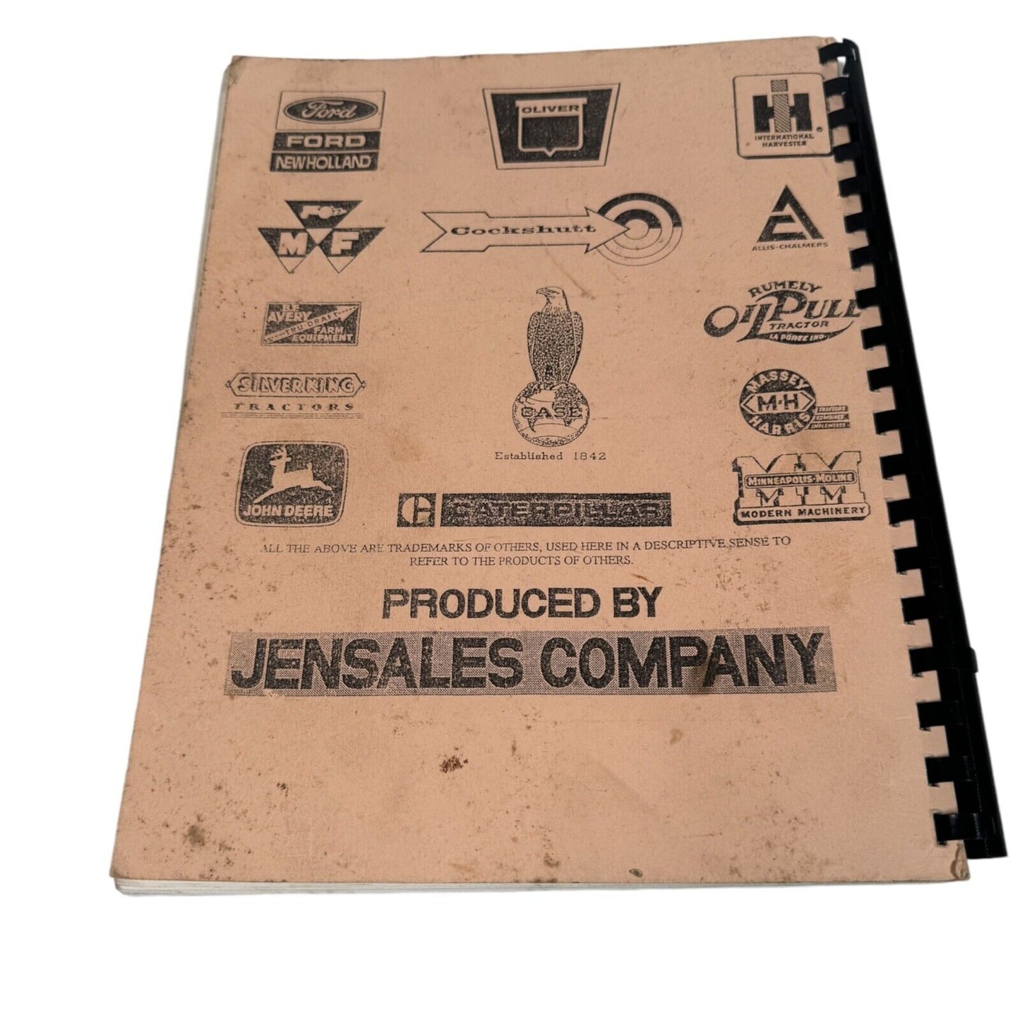 J.I. Case 1700 Series Uniloader Gas & Diesel Service Manual Jensales CA-S-1700