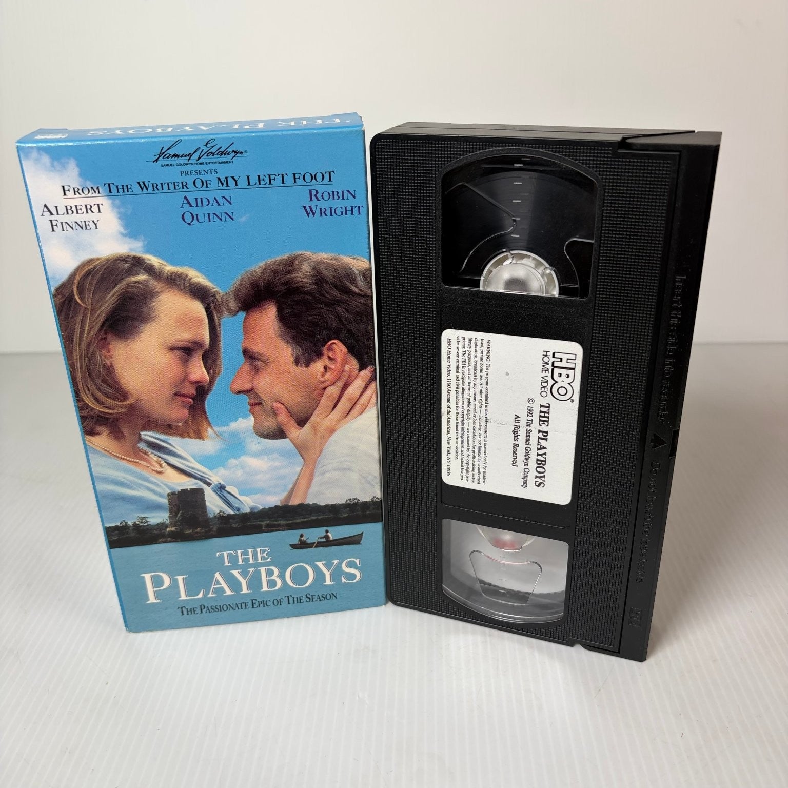 The Playboys VHS 1992 Drama Romance HBO Video Robin Wright Aidan Quinn