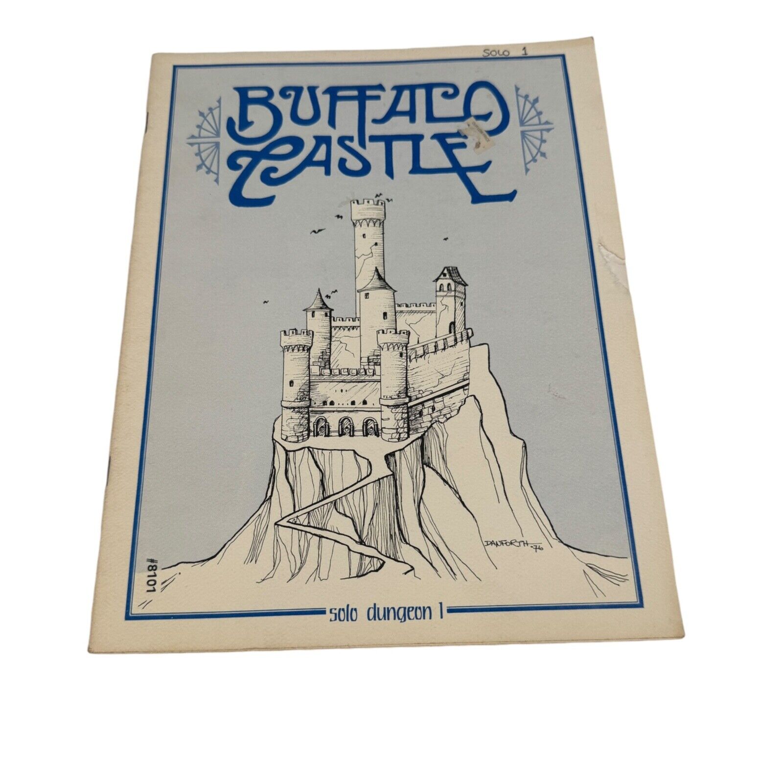 Buffalo Castle VTG 1976 Tunnels & Trolls Solo Adventure Flying Buffalo #8101