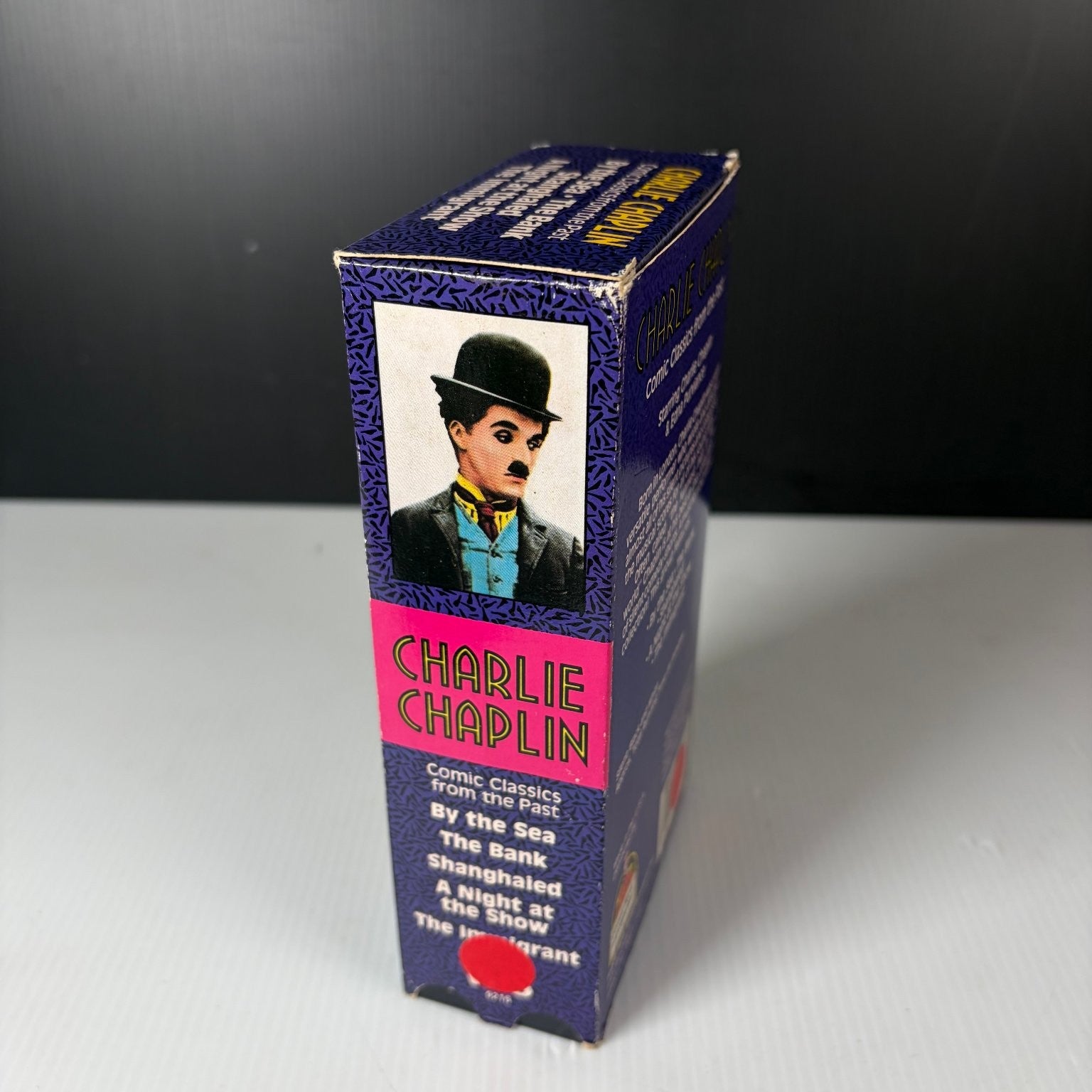 Charlie Chaplin Comic Classics from the Past VHS Silent Comedy Front Row