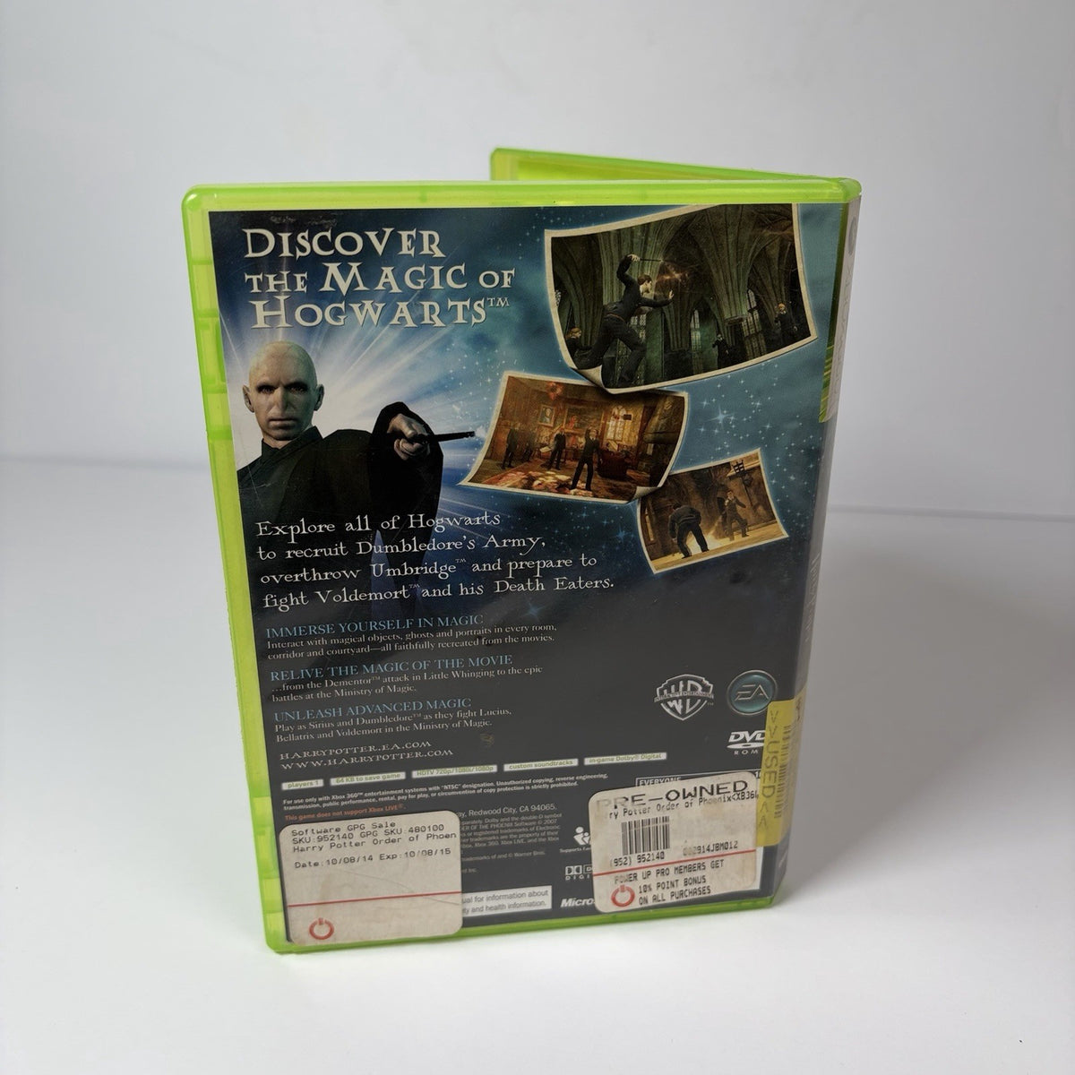 Harry Potter & The Order Of The Phoenix (Microsoft Xbox 360) Tested & Working