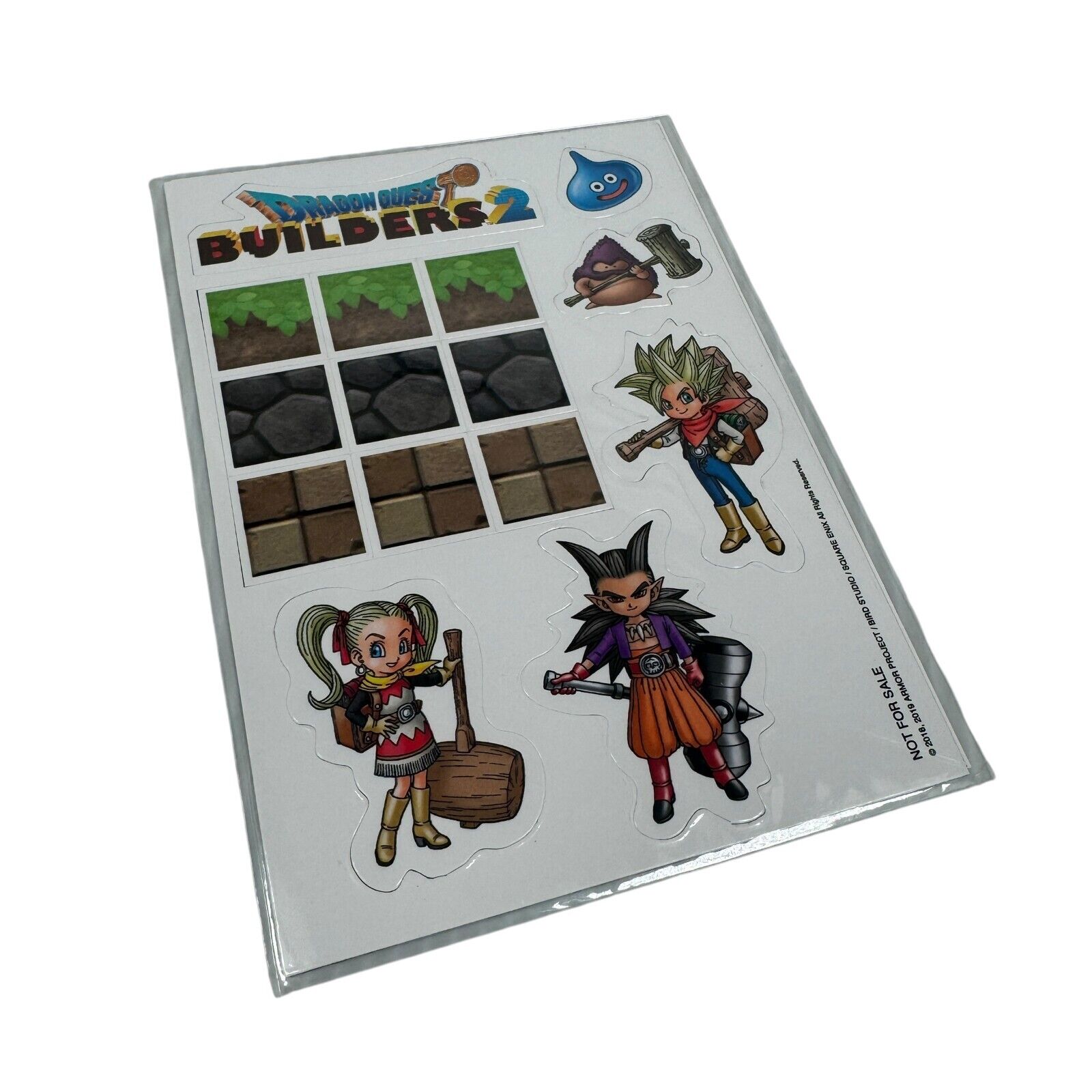 Dragonquest Builders 2 Limited Edition Collectible Fridge Magnet Set