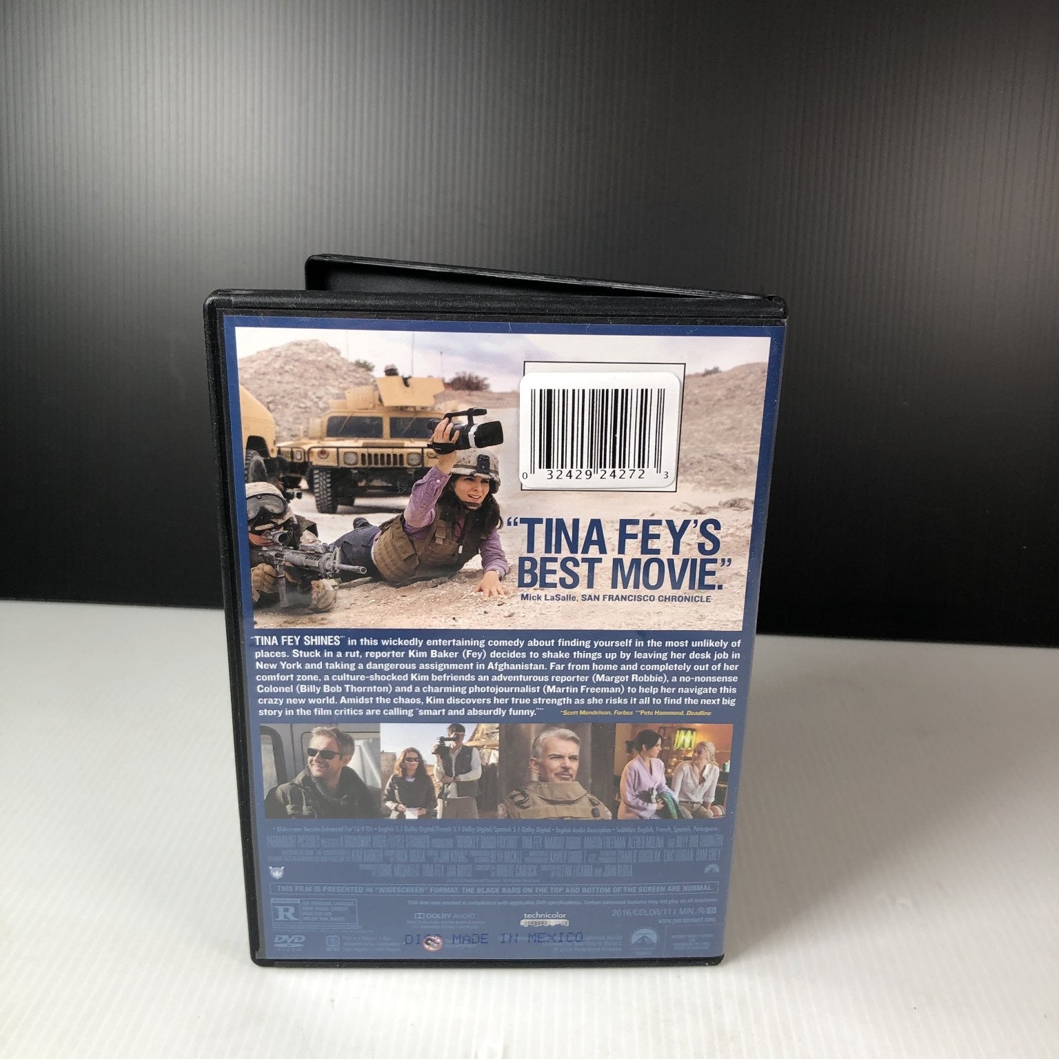 Whiskey Tango Foxtrot DVD 2016 Tina Fey Comedy Drama Afghanistan