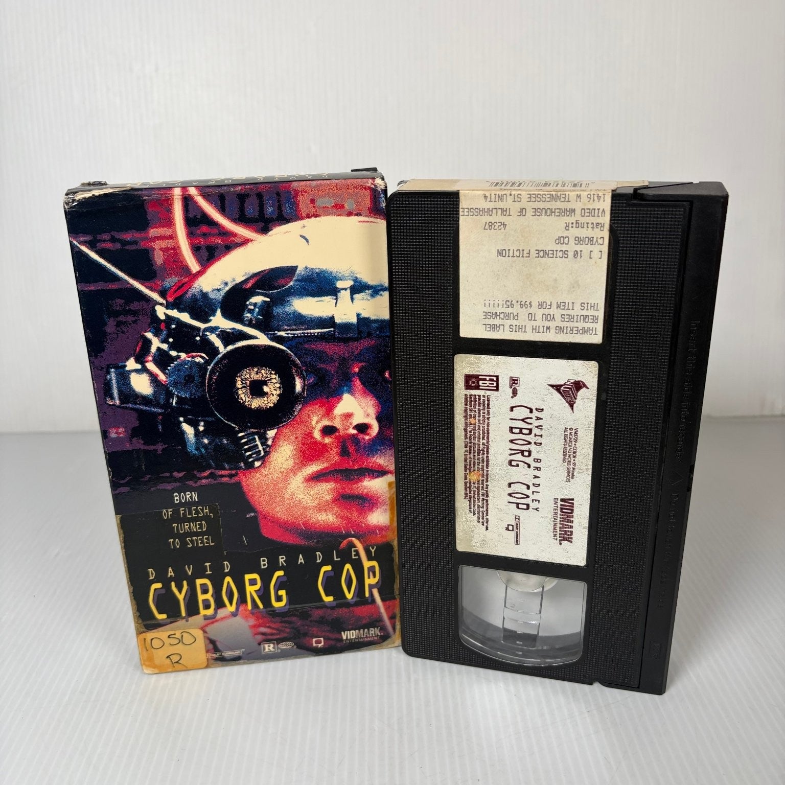 Cyborg Cop VHS 1994 Sci-Fi Action David Bradley Vidmark