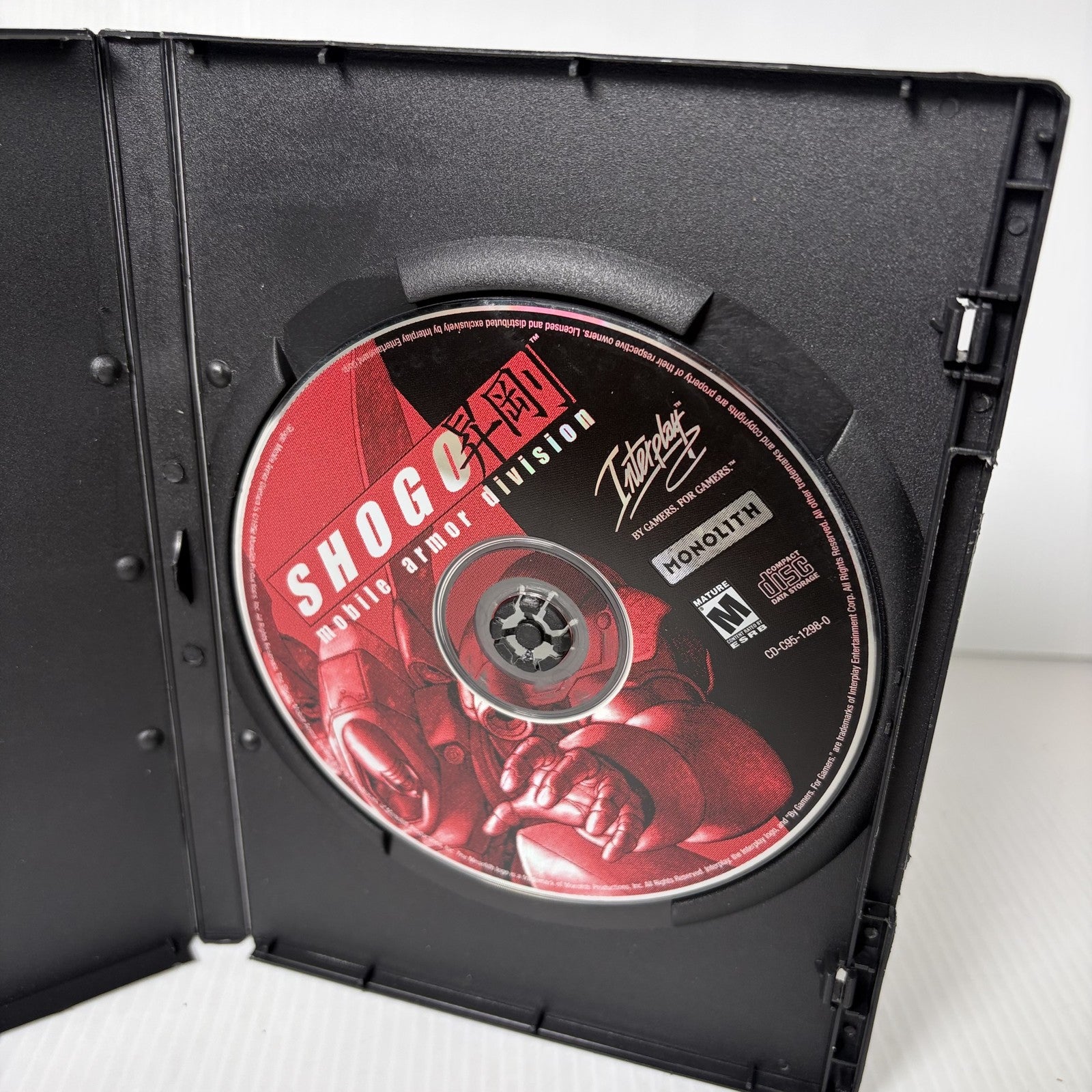 SHOGO Mobile Armor Division PC CD-ROM Video Game Interplay Disc Only
