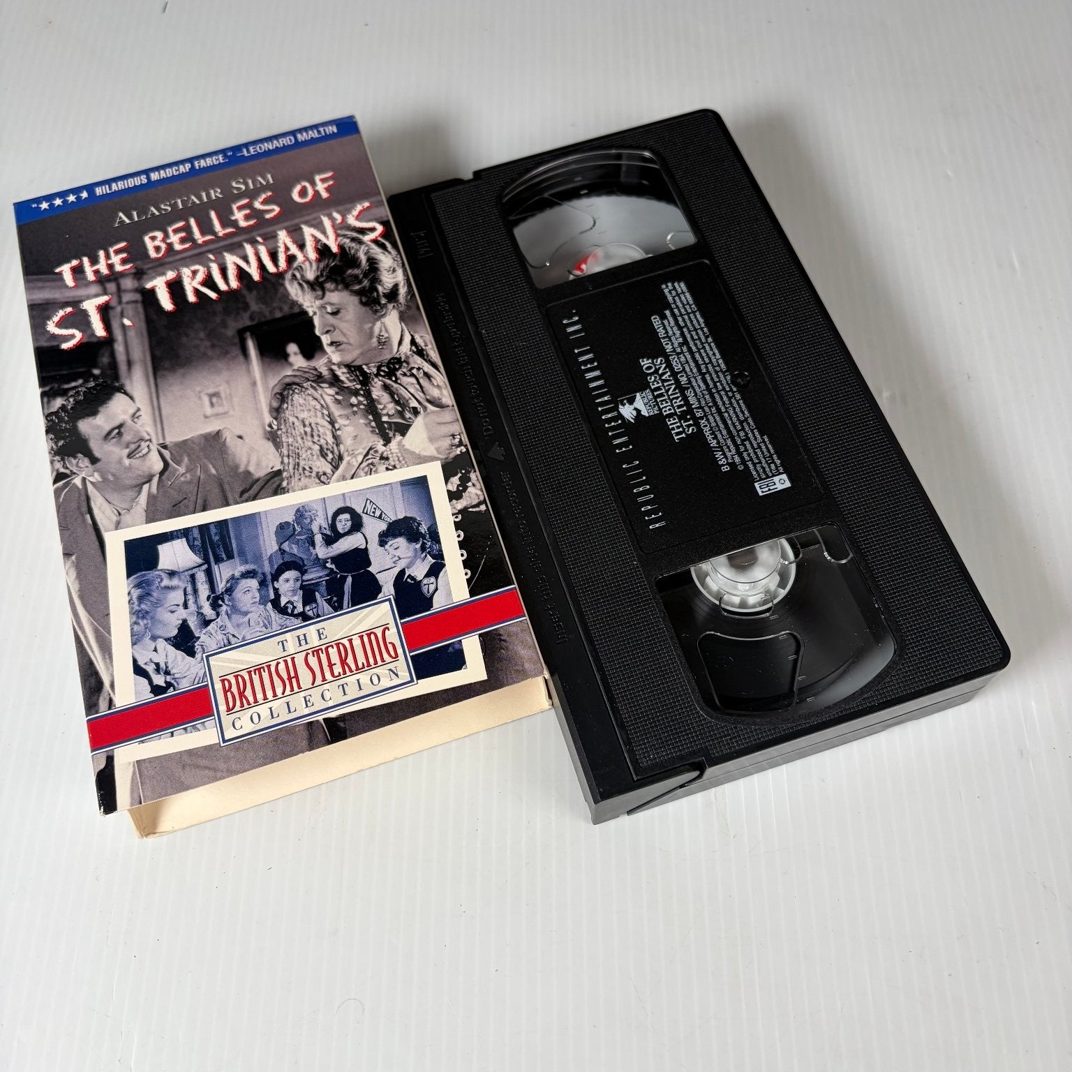 The Belles of St. Trinian's VHS 1954 Comedy Original Release Lumiere