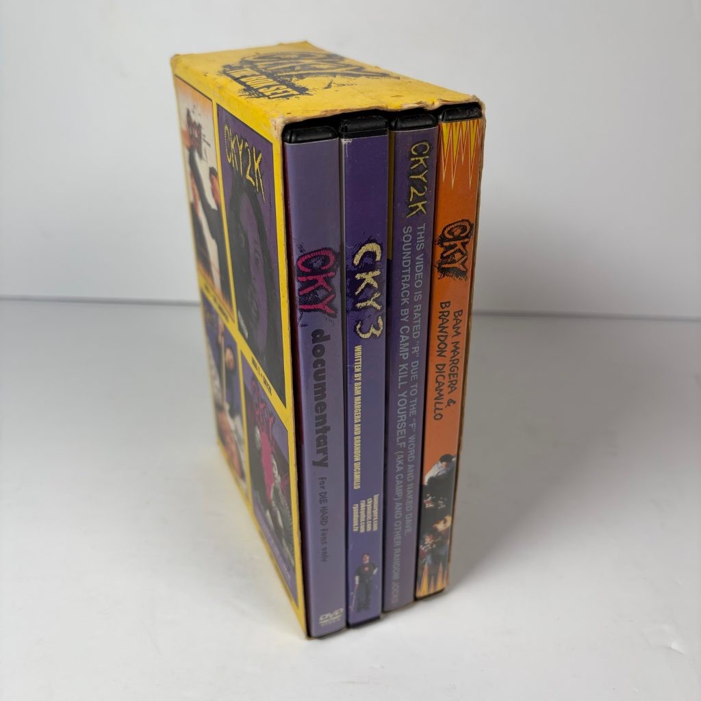 CKY The Box Set 4 DVD Bam Margera Landspeed CKY2K CKY3 Documentary Skateboard
