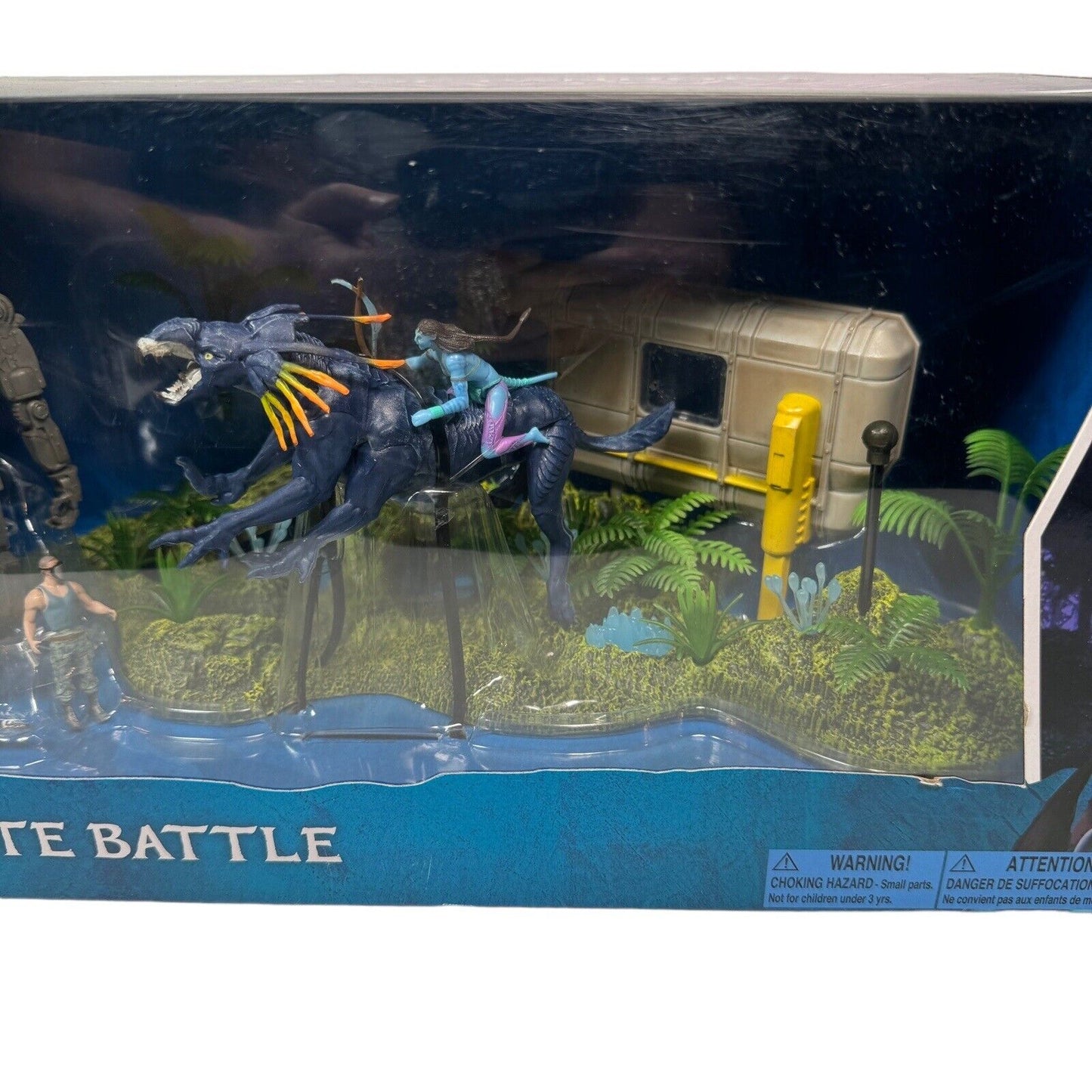 Disney Parks Avatar Shack Site Battle Playset The Way of Water Mcfarlane Toys