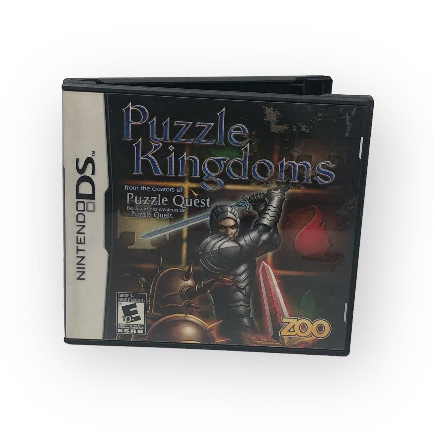 PUZZLE KINGDOMS (2009): Nintendo DS (Puzzle Quest spin-off) Complete CIB