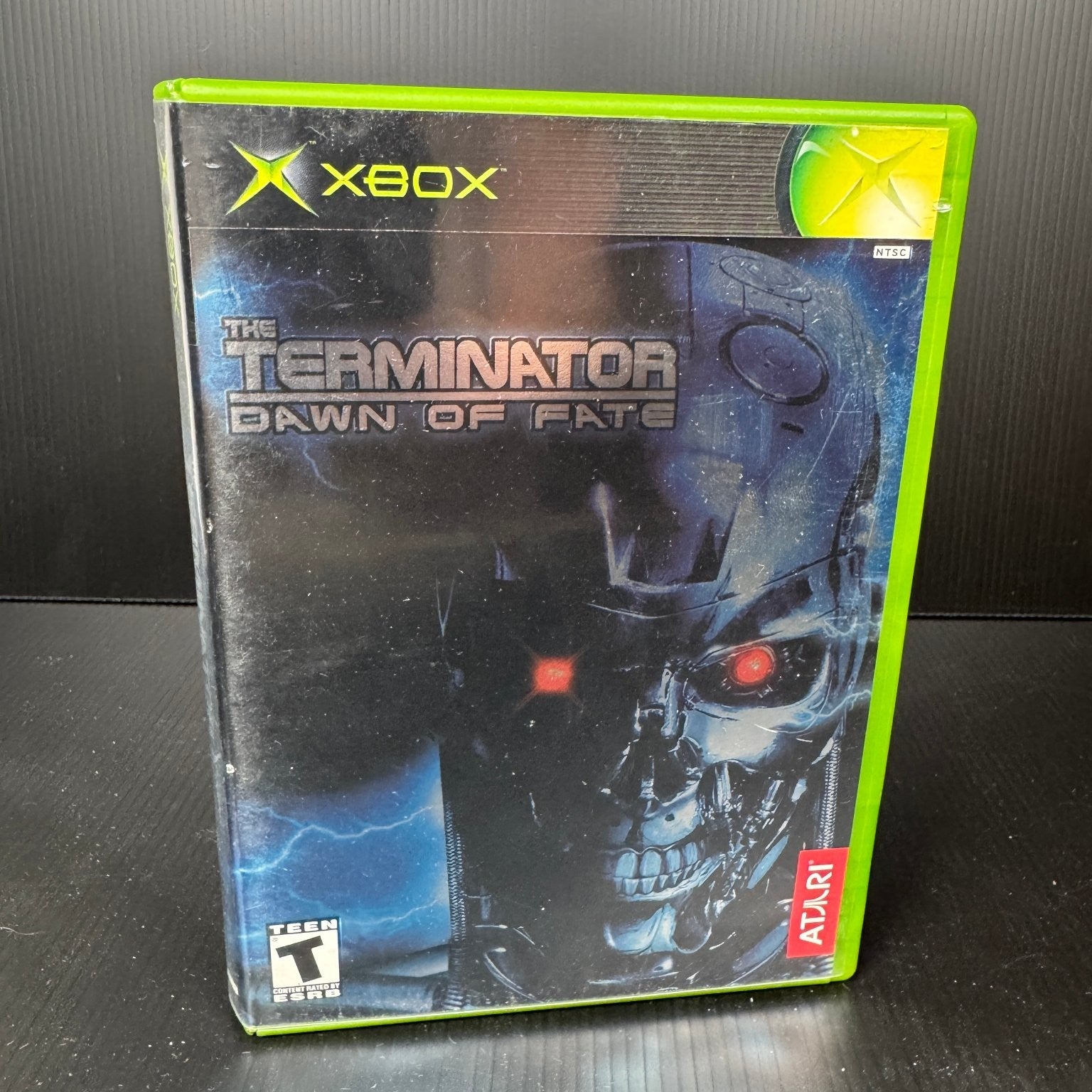 The Terminator Dawn of Fate Xbox Complete CIB Video Game Shooter Sci-Fi