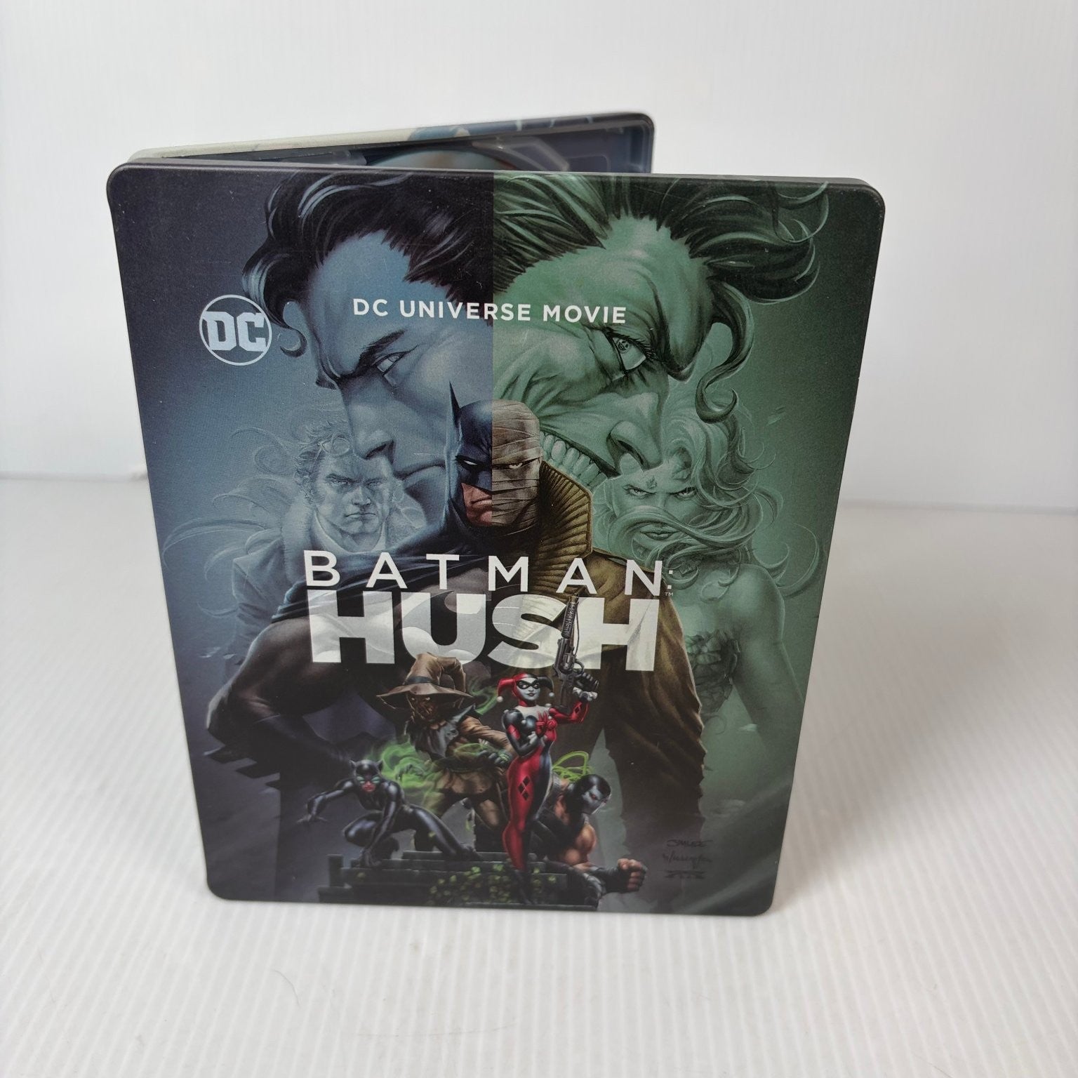 Batman Hush Blu-ray DVD 2019 SteelBook DC Universe Movie Animated Film