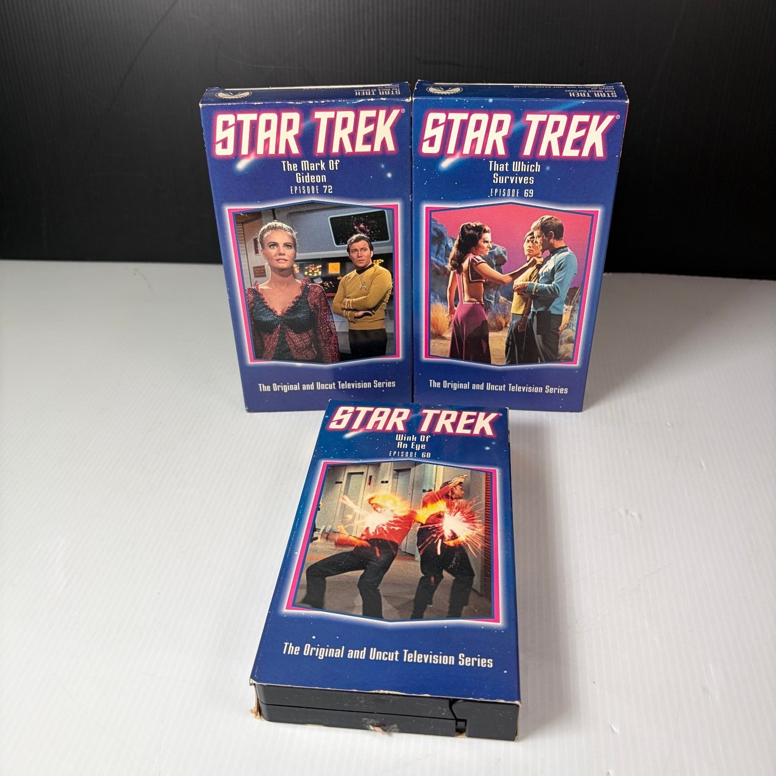Lot of 19 Star Trek VHS The Next Generation, Movies  & Original Series