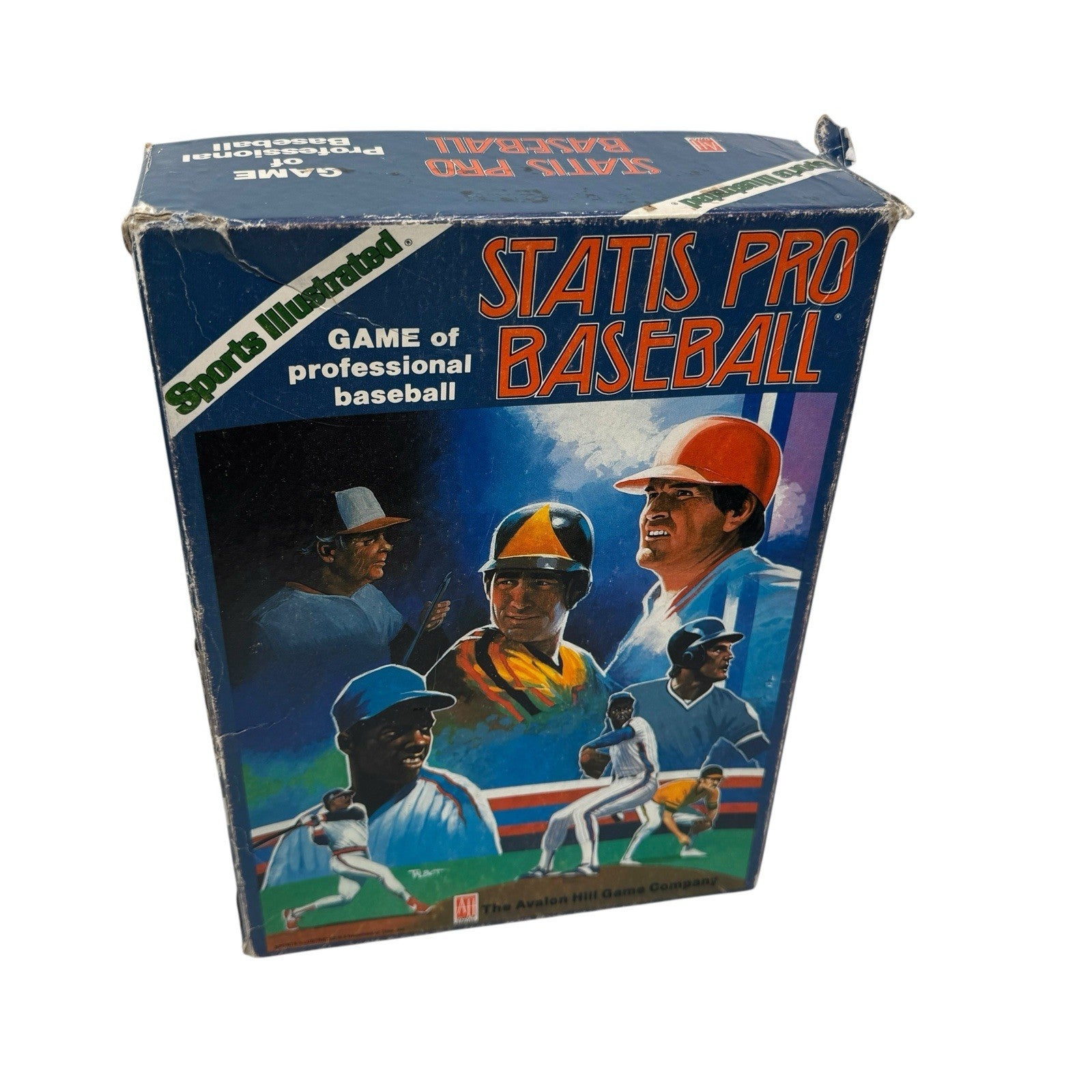 1987 Sports Illustrated  Statis Pro Baseball Game Avalon Hill Strategy Read Desc