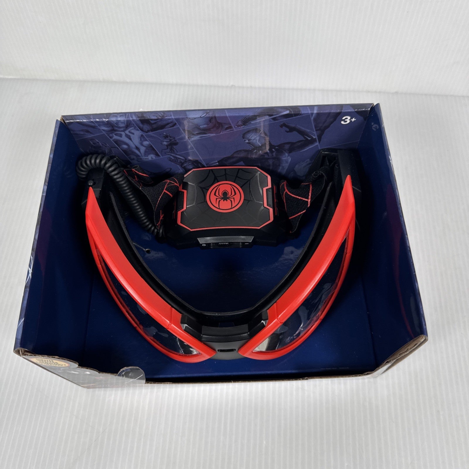 Disney Parks Marvel Miles Morales Goggles with 15 Digital Expressions Limited