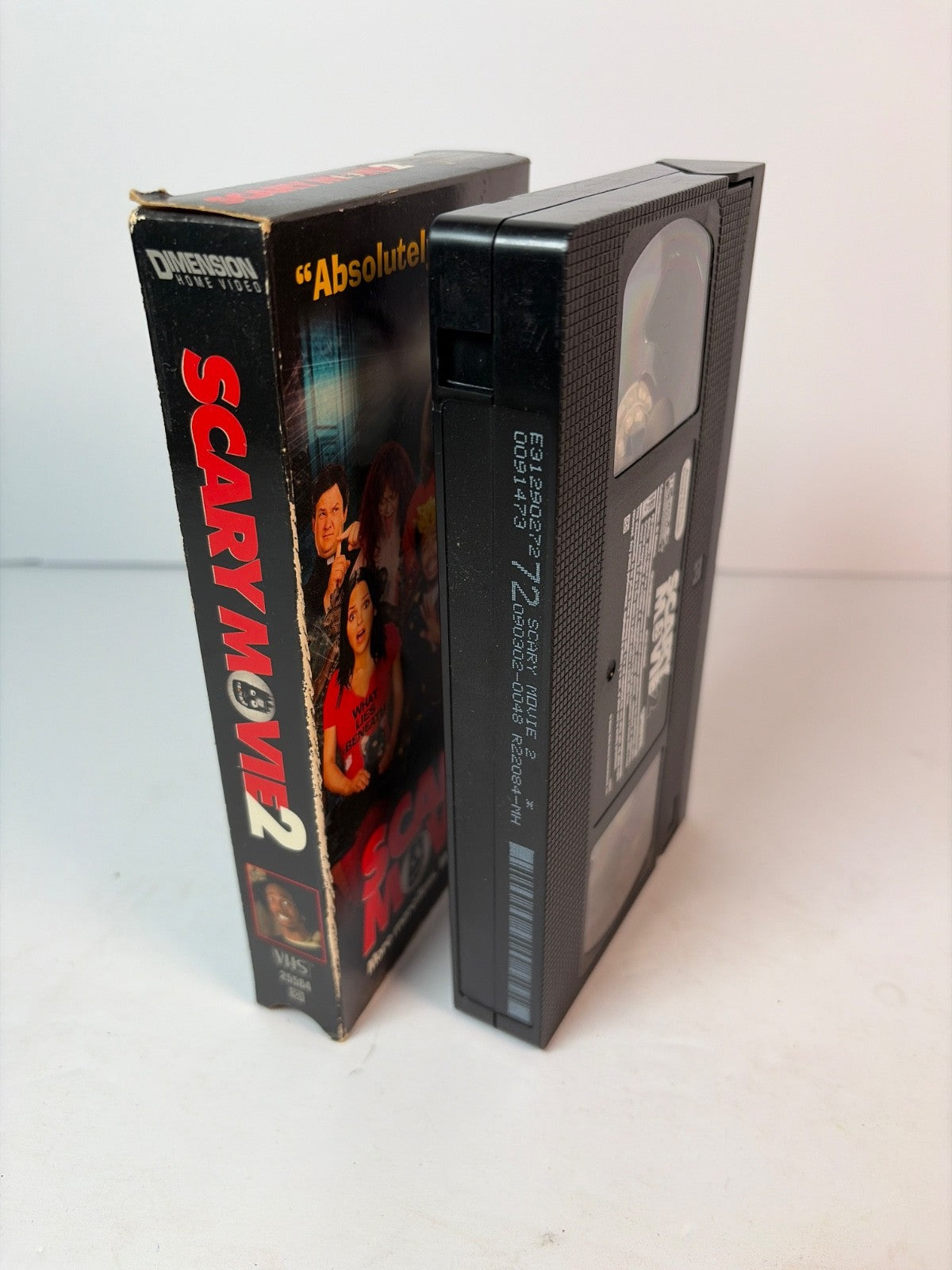 Scary Movie 2 VHS 2001 Horror Comedy Parody Dimension Home Video R Rated
