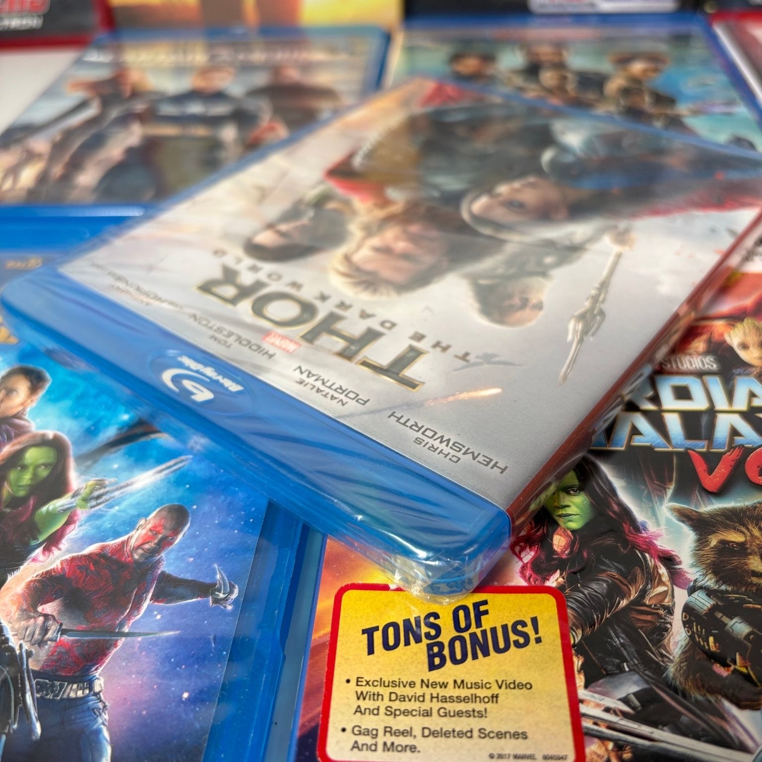 Lot of 10 Marvel Superhero Blu-rays X-Men, Guardians of the Galaxy & More