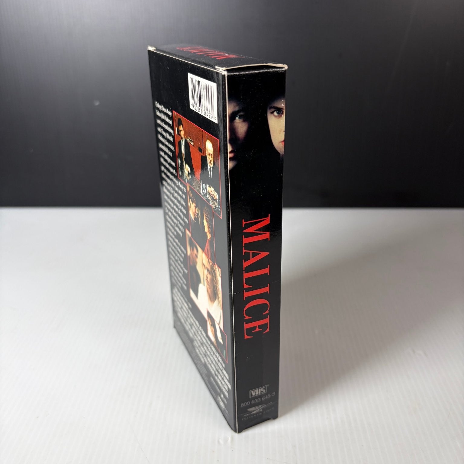 Malice VHS 1993 Thriller Original Release Castle Rock Entertainment