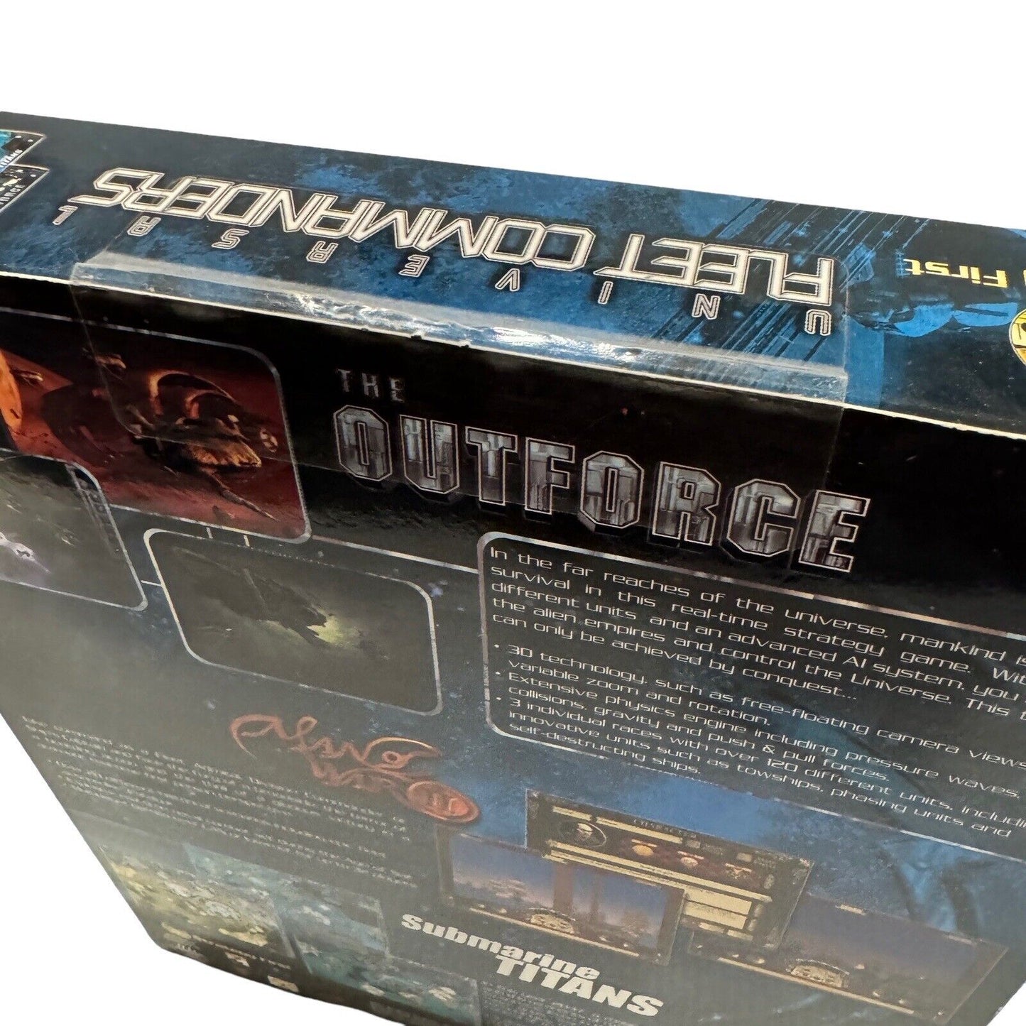 Universal Fleet Commanders RTS Battle Pack Big Box PC Game New in Worn Box