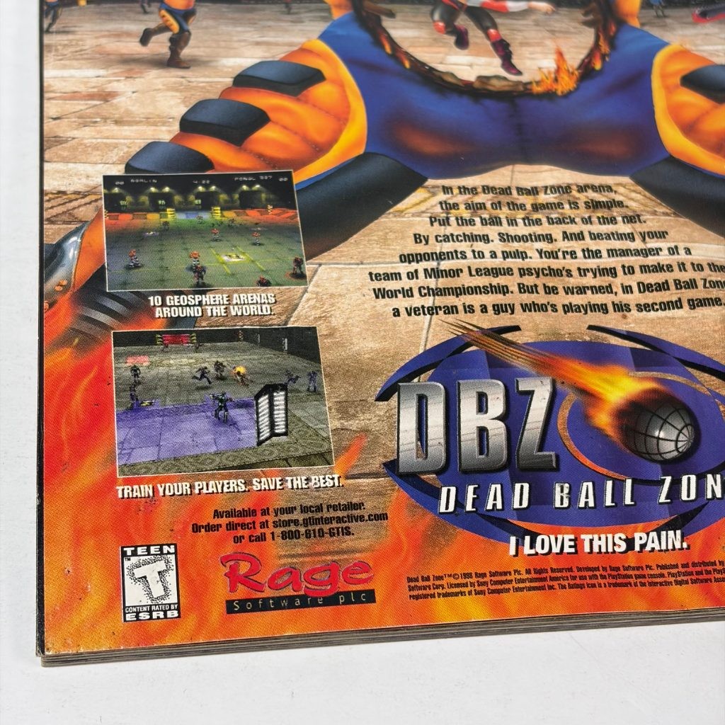 GamePro Magazine Issue 119 August 1998 WWF War Zone Stone Cold The Rock Dreamcas