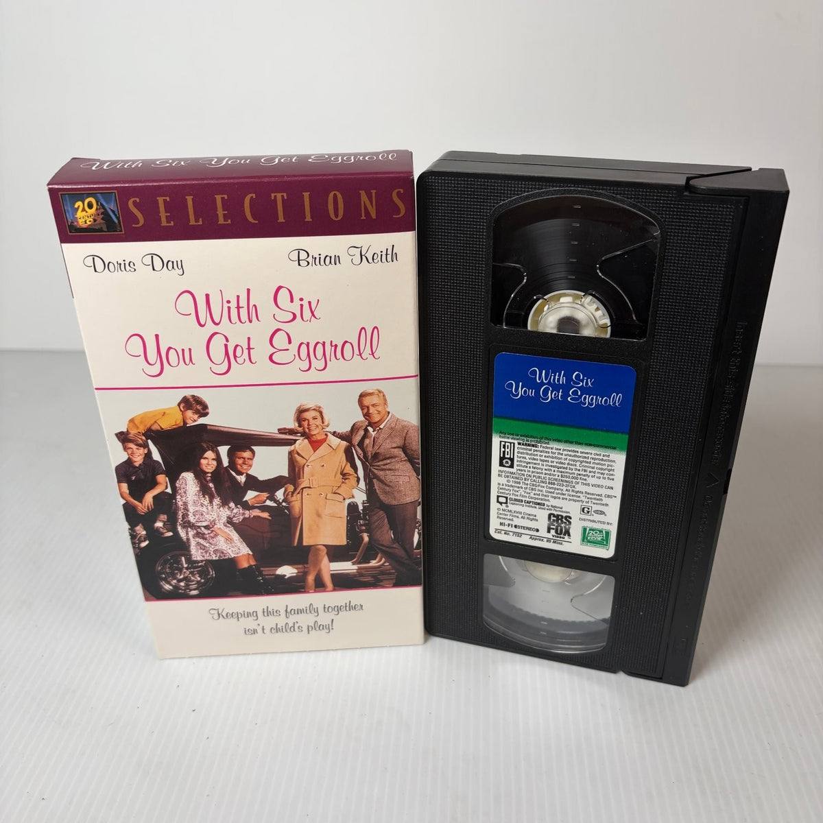 With Six You Get Eggroll VHS 1968 Family Comedy 20th Century Fox Selections