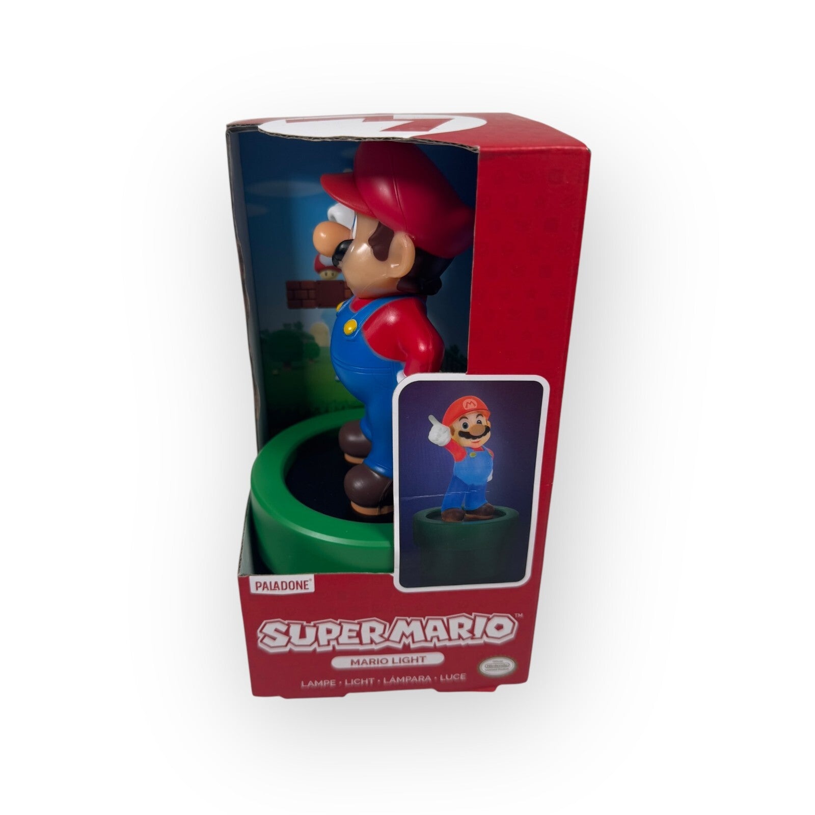 Official Nintendo Paladone Super Mario Light Lamp Brand New Factory Sealed