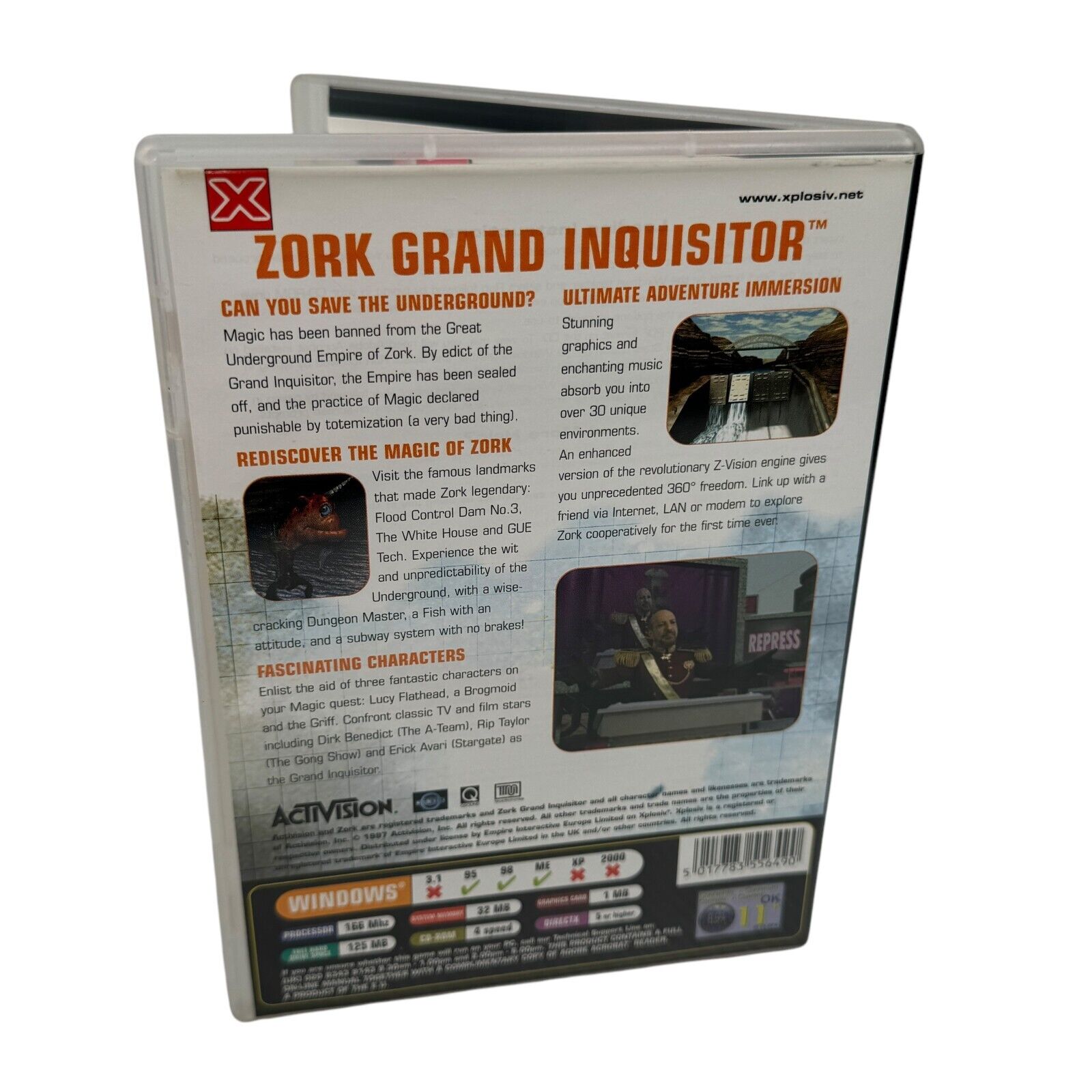 Zork Grand Inquisitor PC CD-Rom Game by Activision