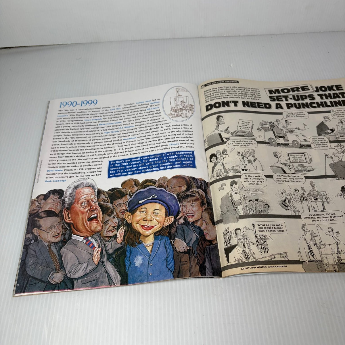 MAD Magazine November 1999 The 20th Century Why It Sucked Special Insert