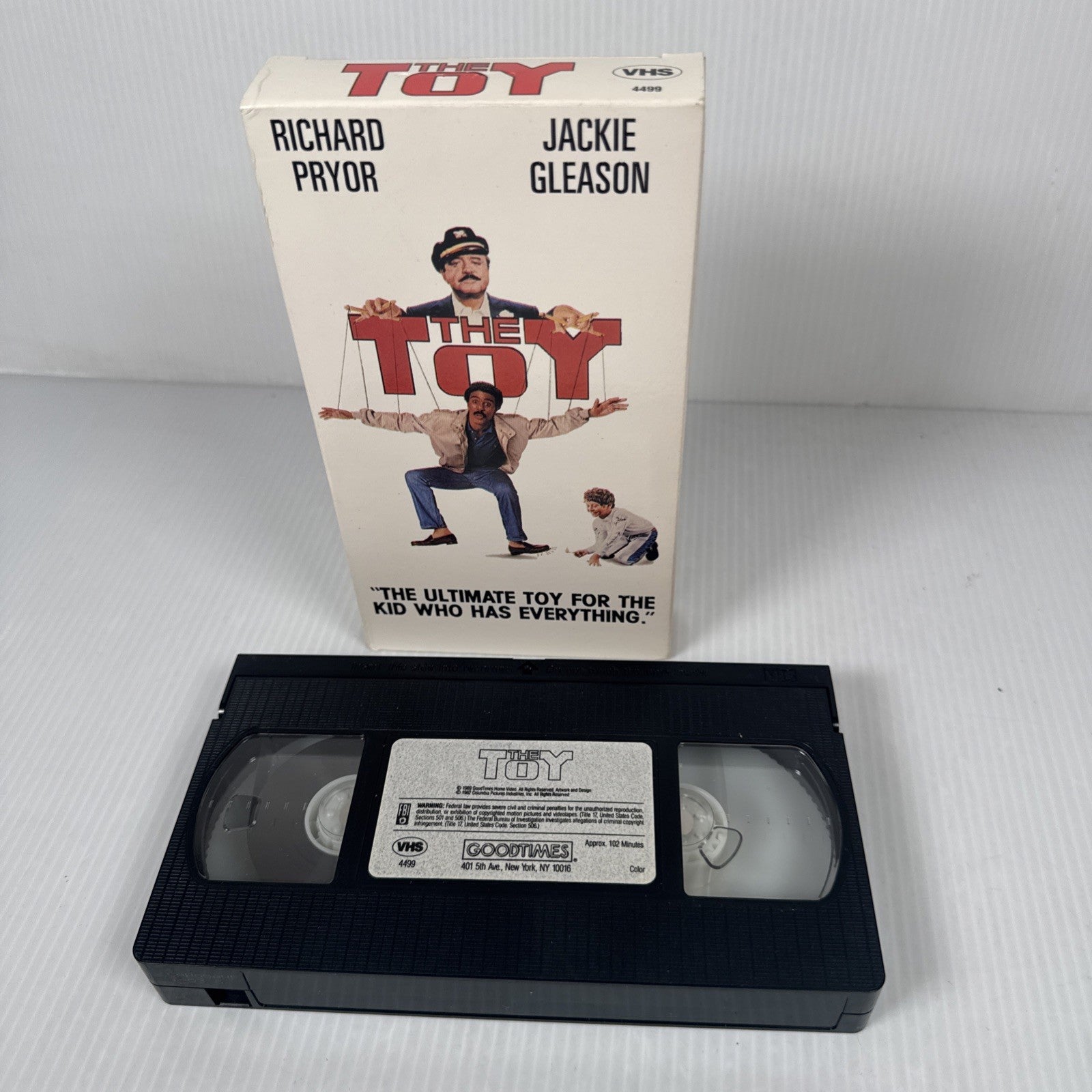 The Toy VHS Tape Richard Pryor Comedy 1982