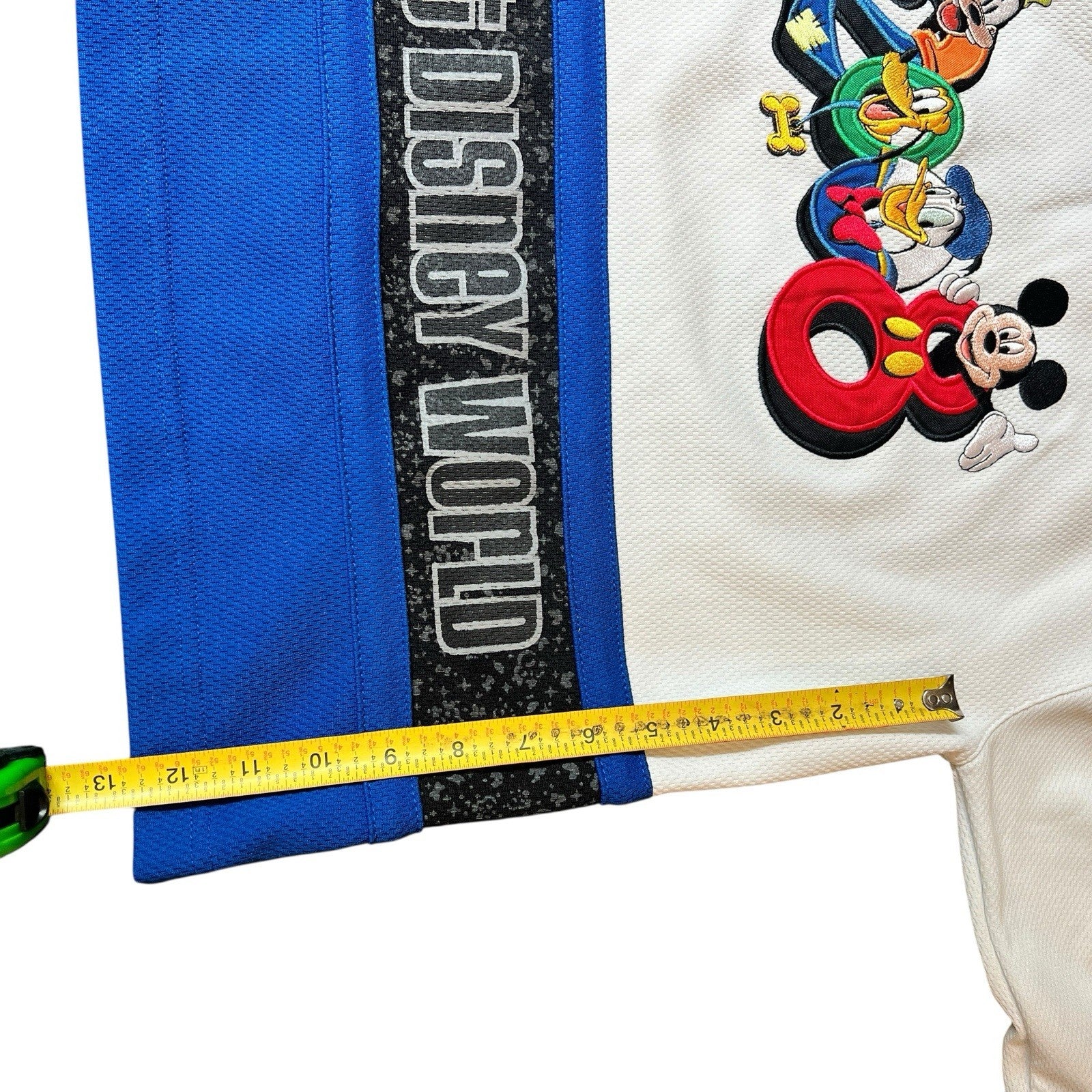 Walt Disney World 2008 Hockey Jersey Mickey & Friends Design Youth XL