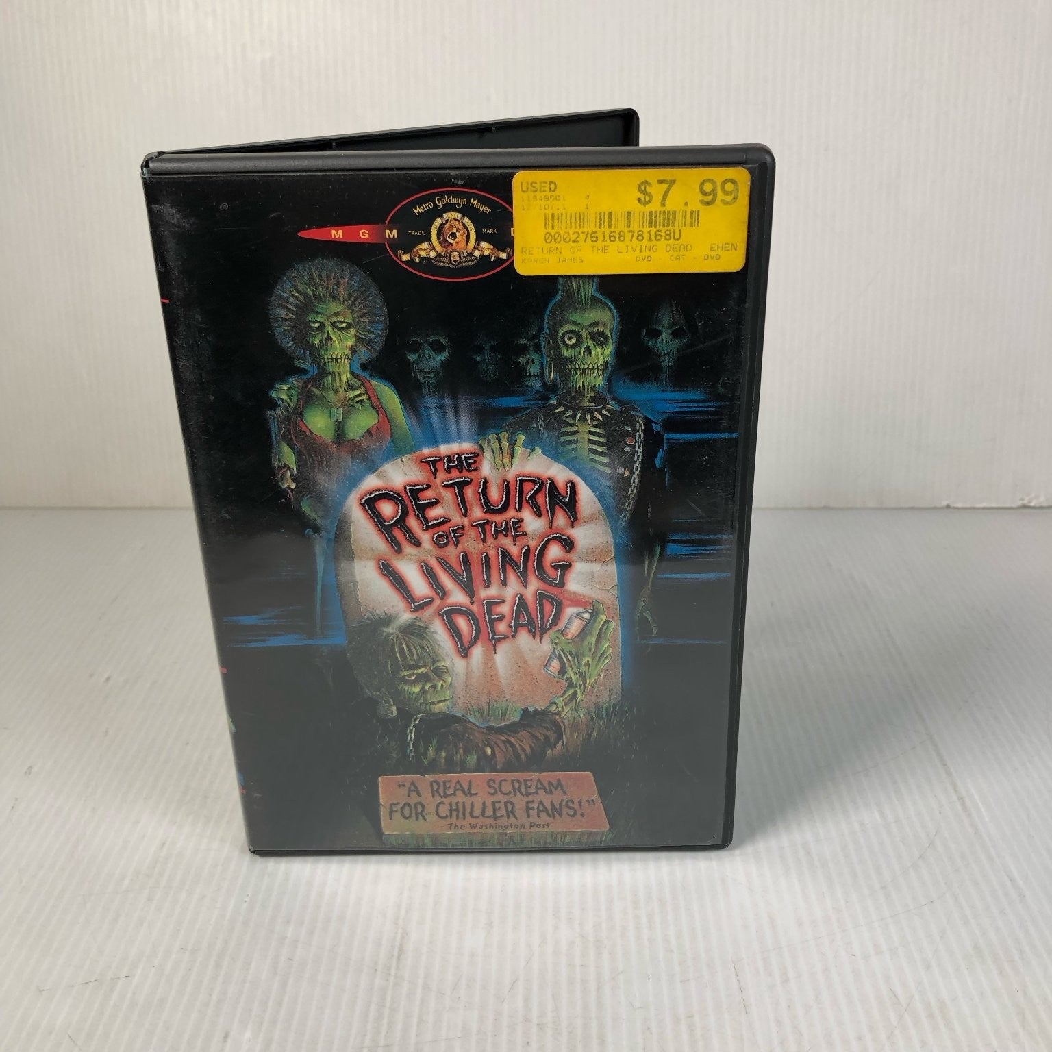 The Return of the Living Dead DVD 1985 Dan O'Bannon Horror Comedy Zombies