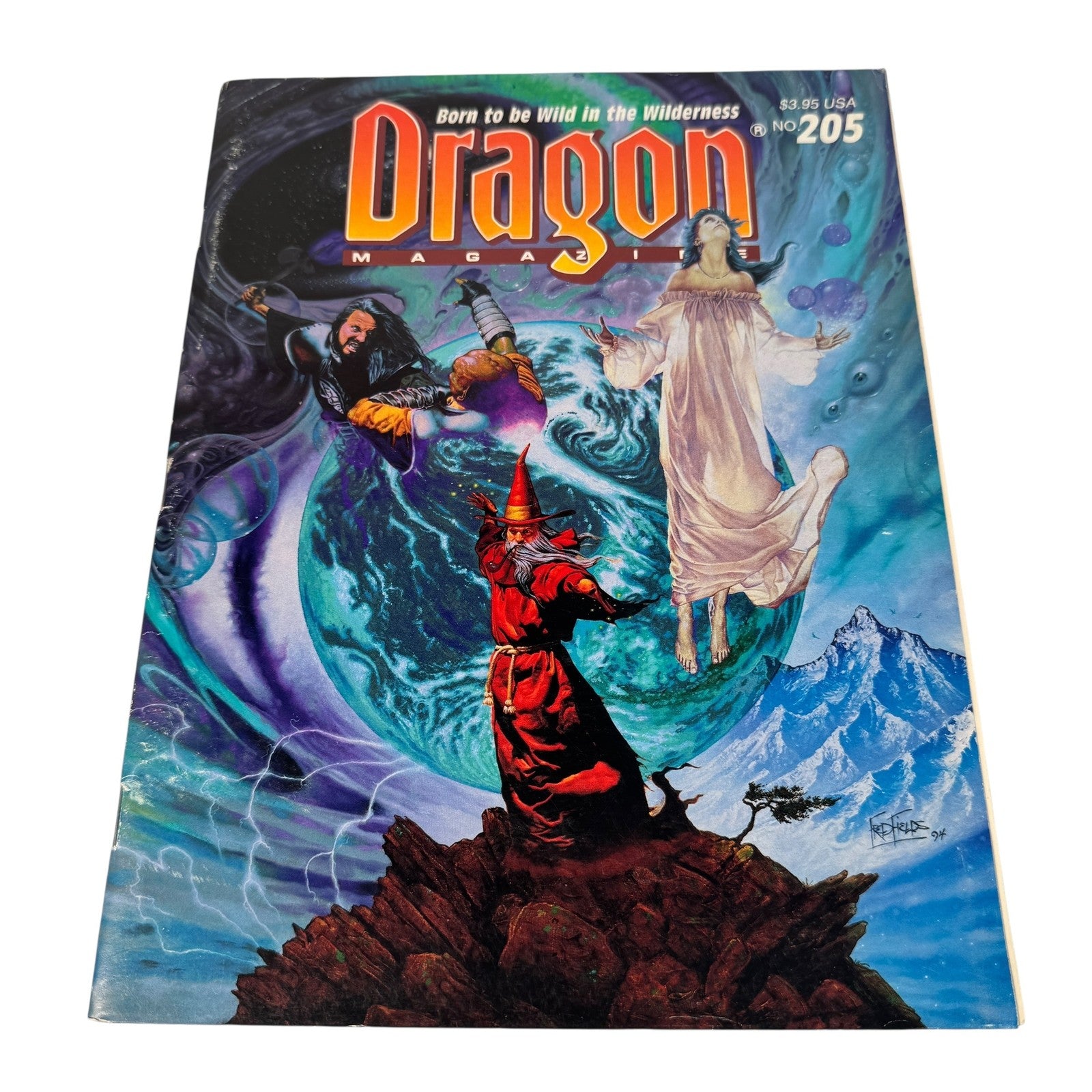 Vintage Dragon Magazine No 205 TSR 1994 Dungeons & Dragons Fantasy RPG Softcover